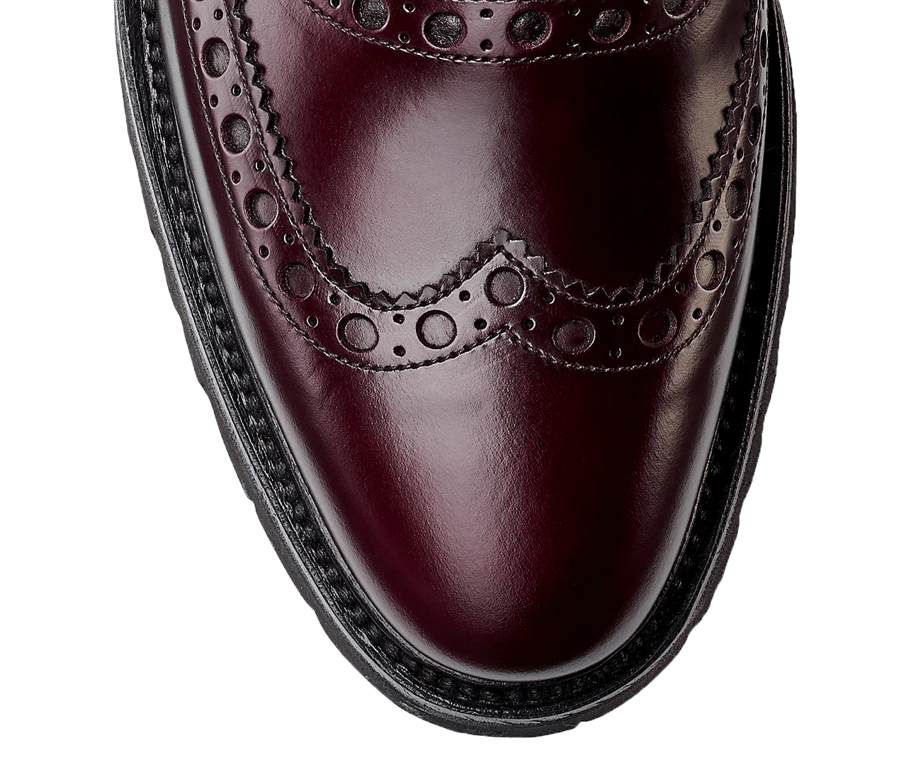 Amy Burgundy Cavalry Calf - Image 6