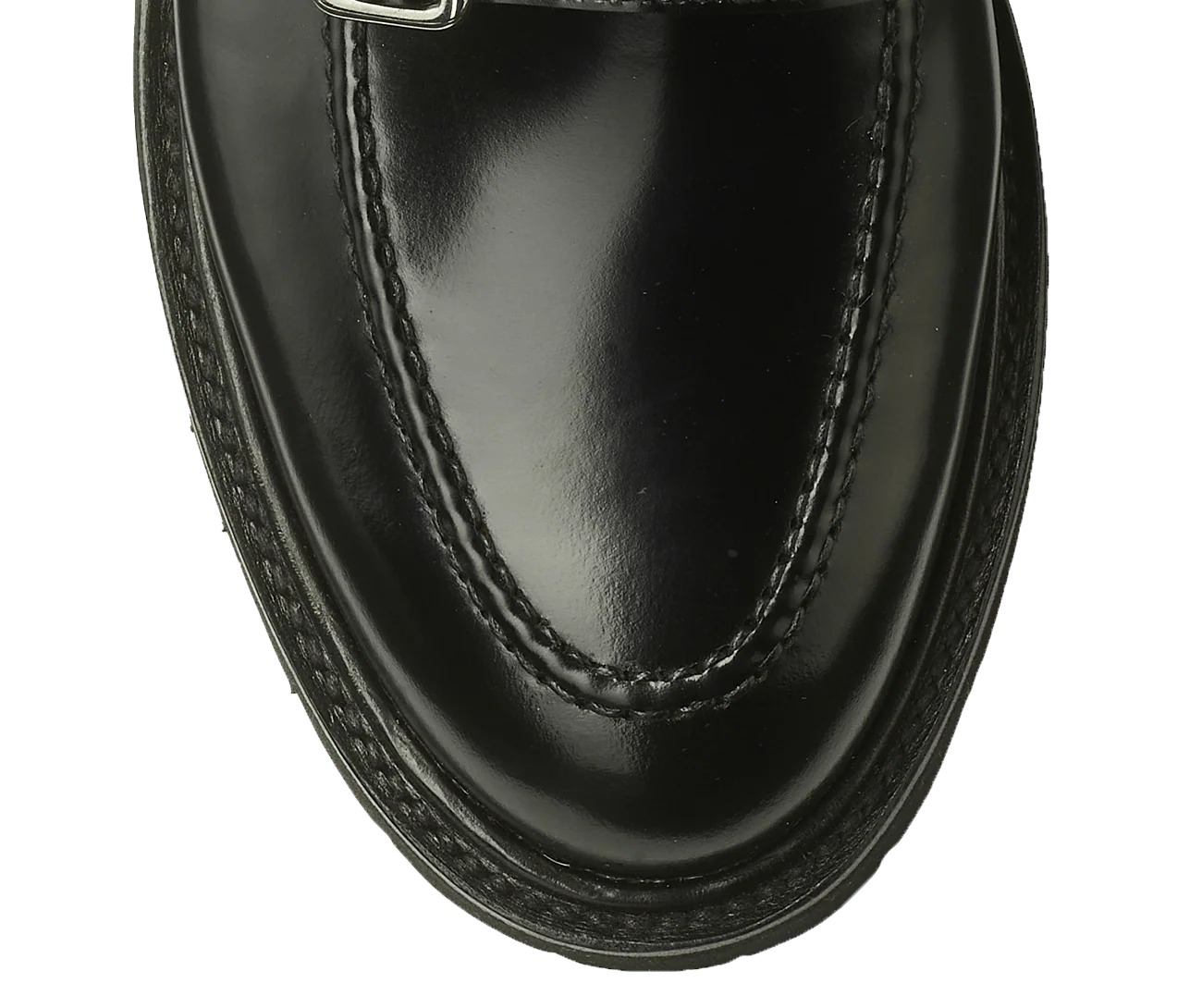 Ava in Black Cavalry Calf - Image 6