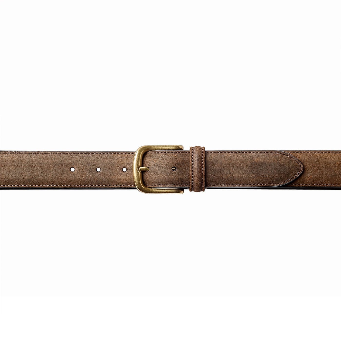 Belt Dark Brown Rough-Out Suede - Image 3
