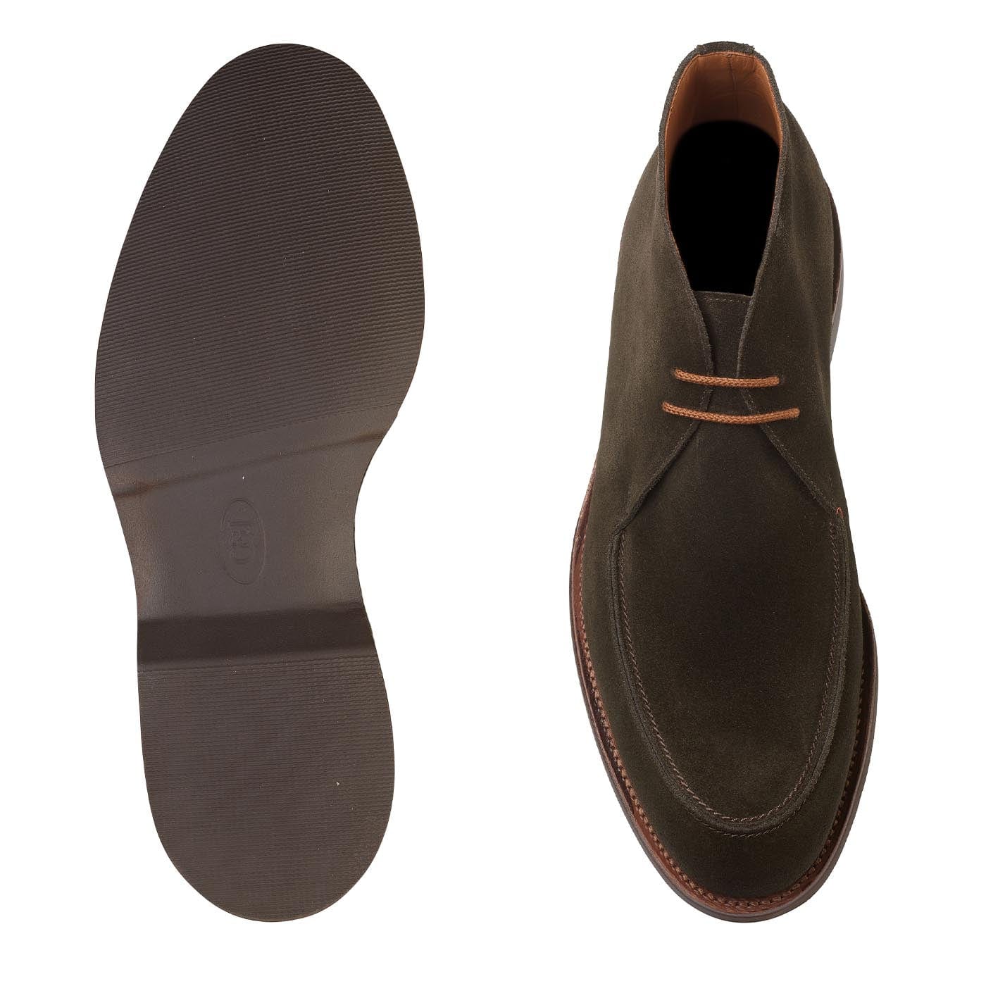 Bibury Earth Green Suede - Image 2