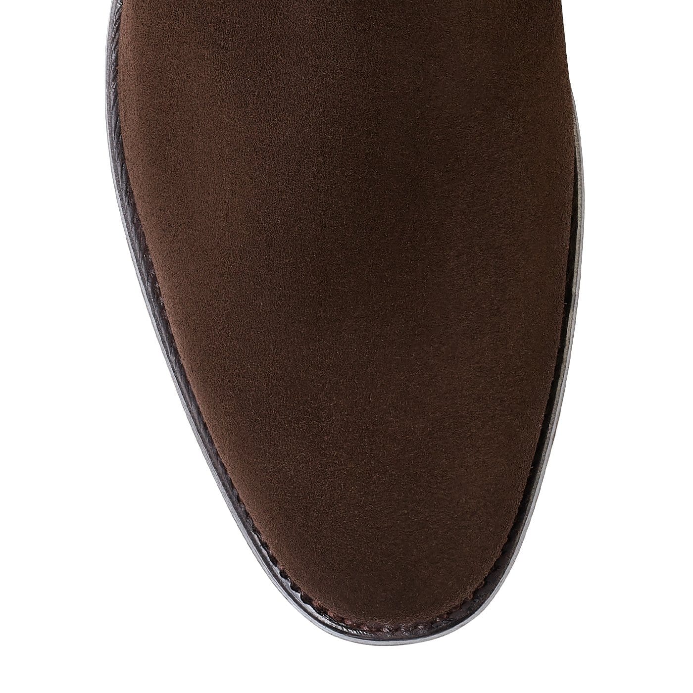 Bonnie Dark Brown Calf Suede - Image 4