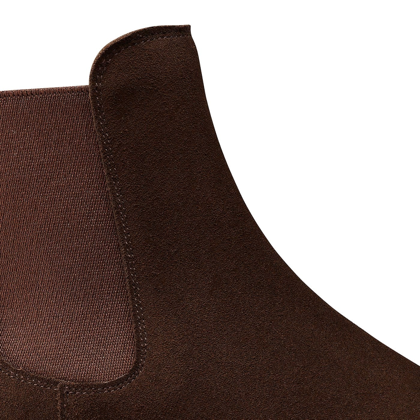 Bonnie Dark Brown Calf Suede - Image 5