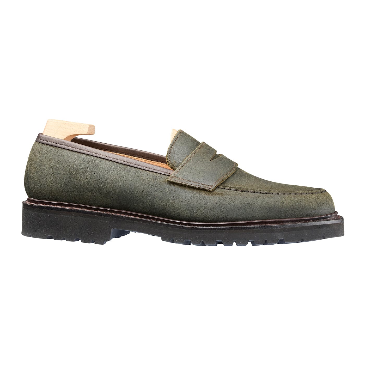 Boston 2 Green Rough-Out Suede - Image 3