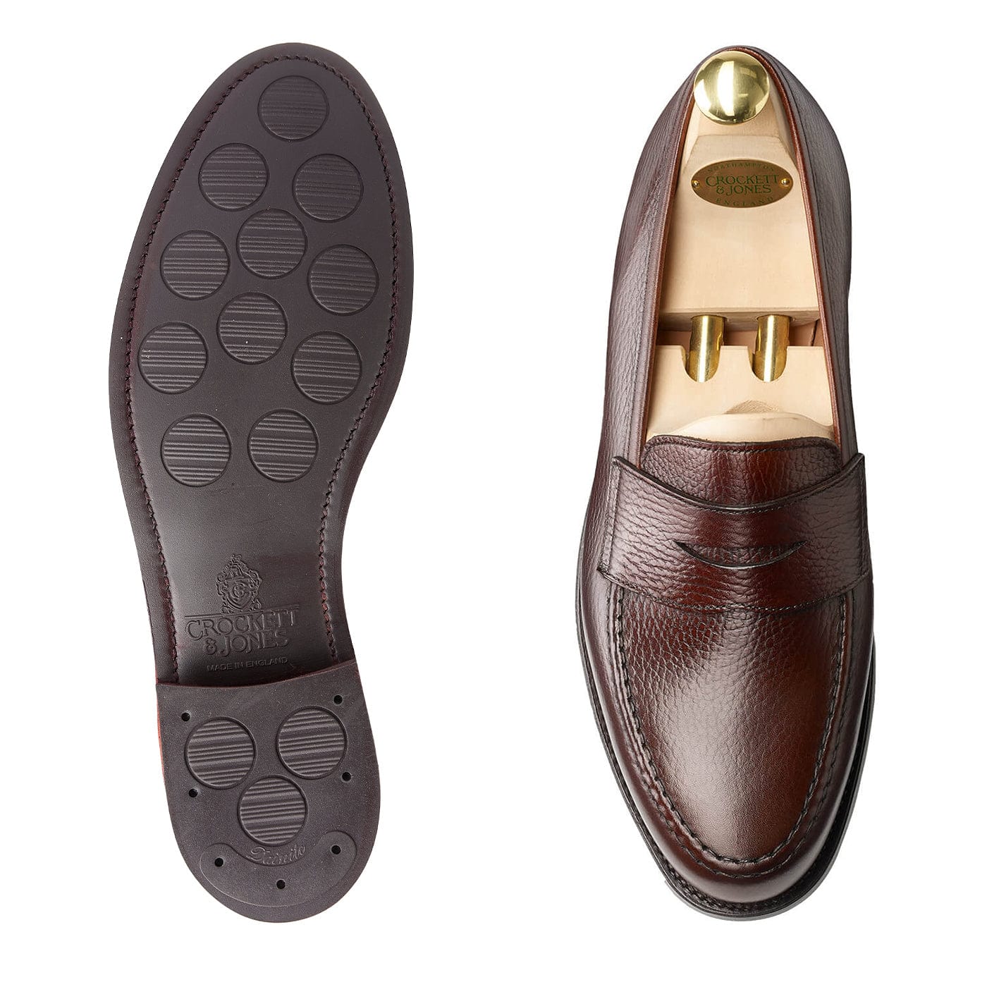 Boston Dark Brown Country Calf Grain (G Fitting) - Image 2