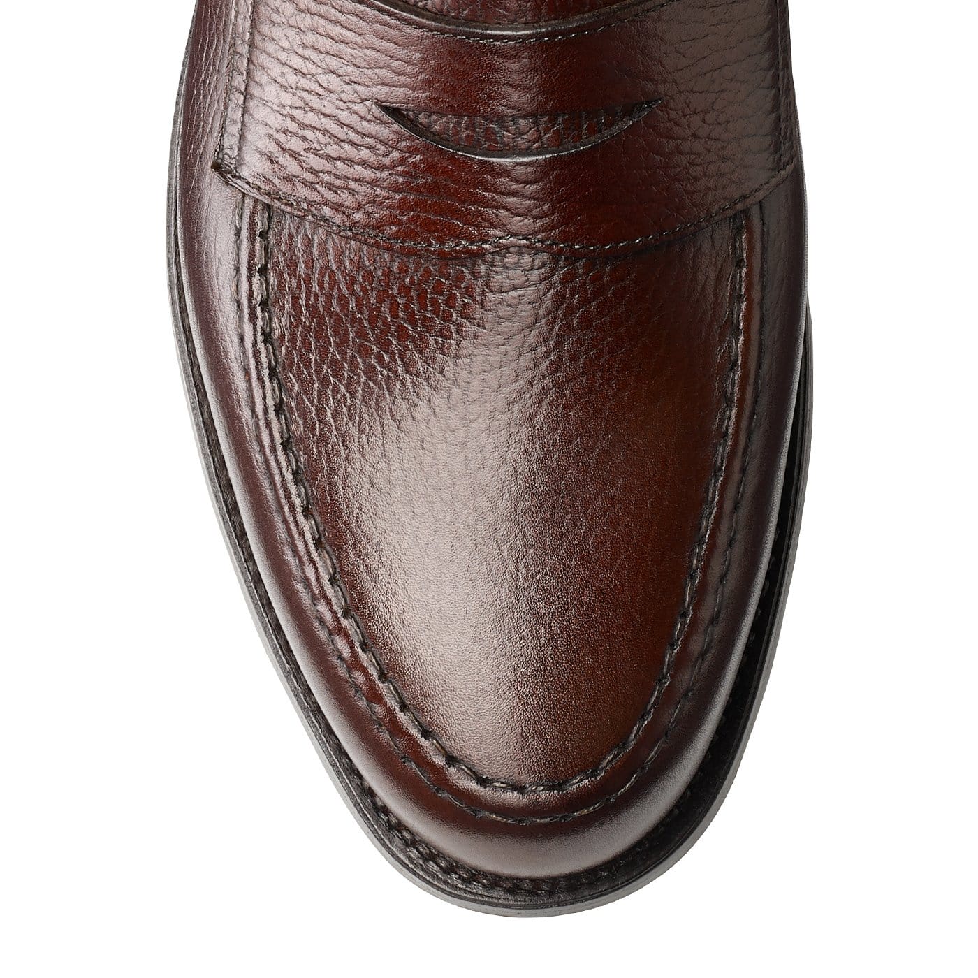 Boston Dark Brown Country Calf Grain - Image 4