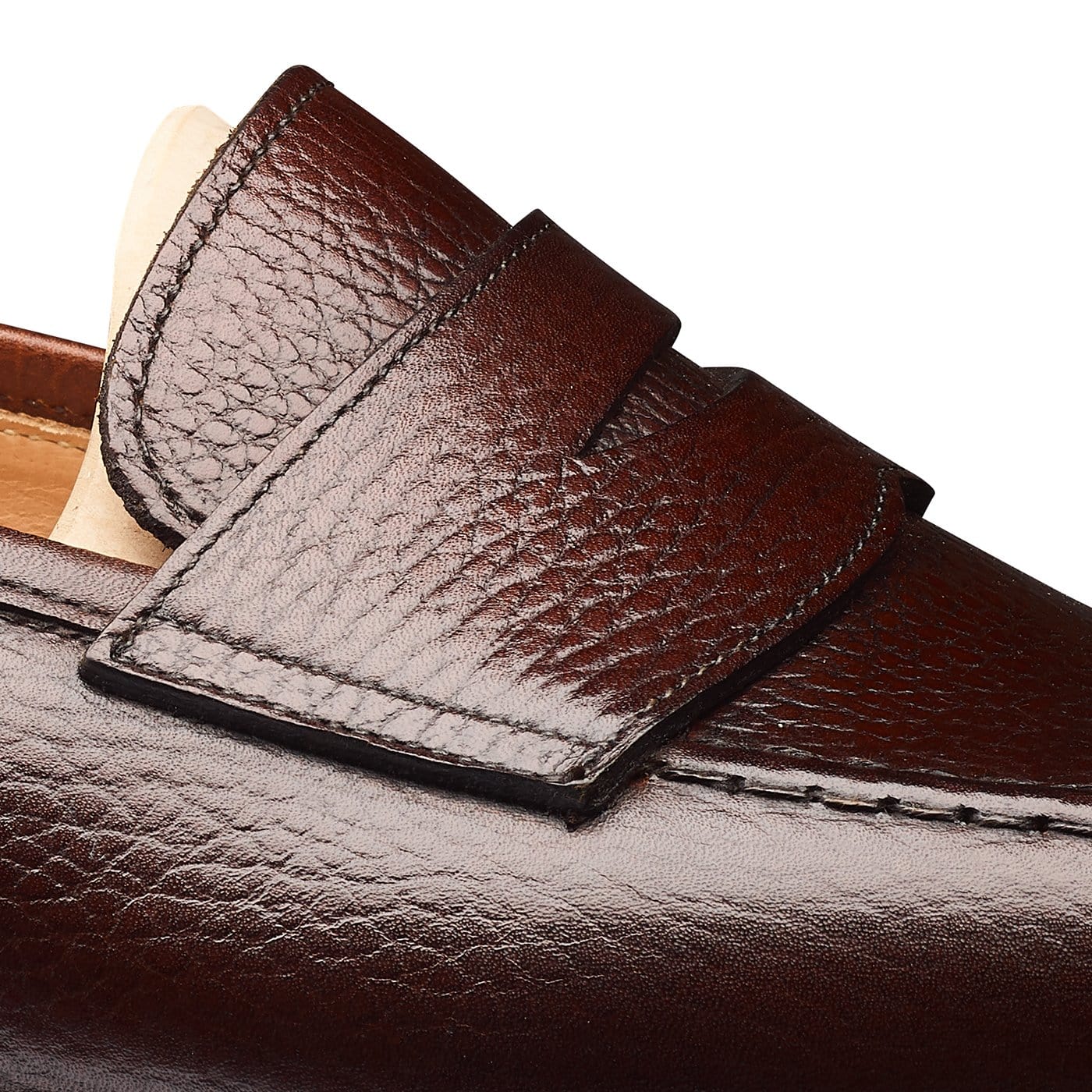 Boston Dark Brown Country Calf Grain - Image 5
