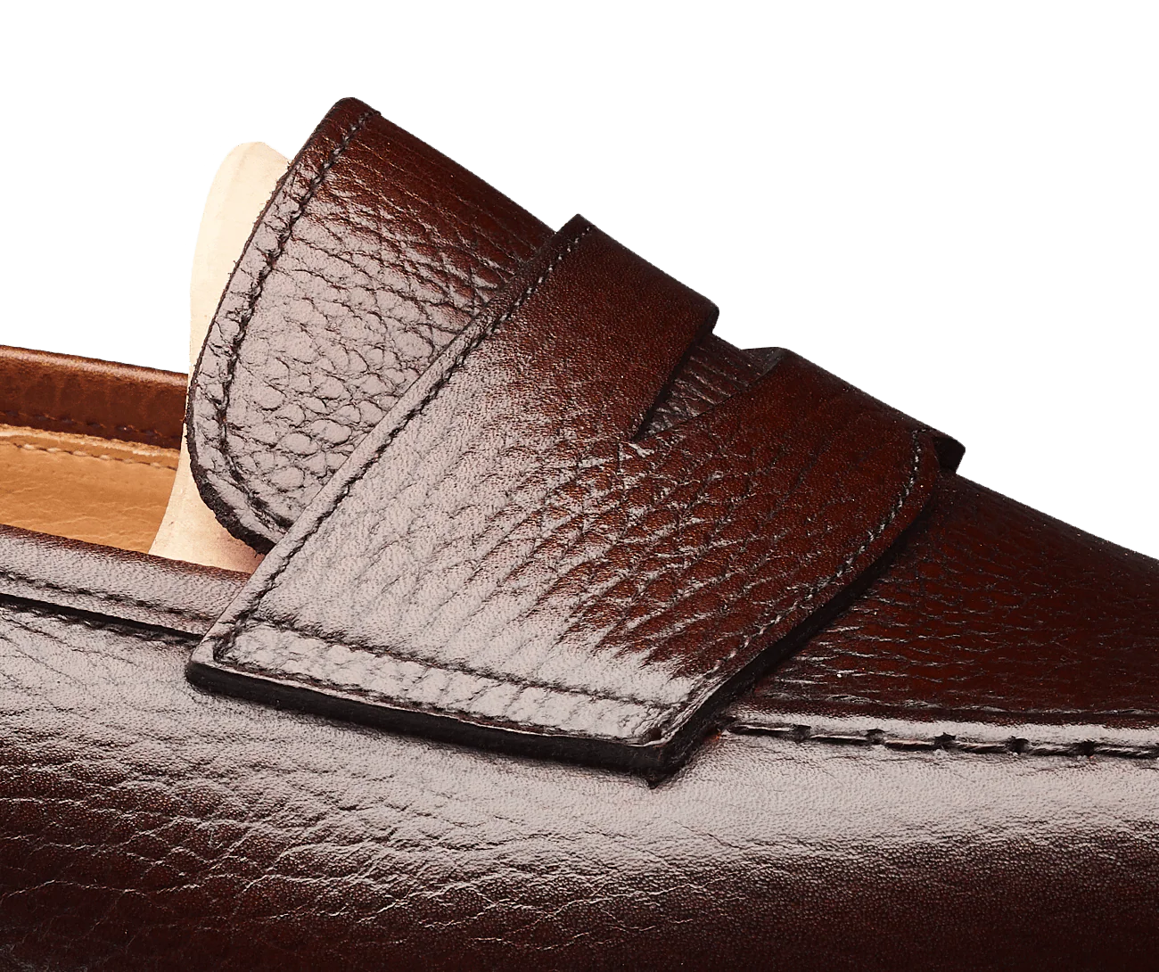 Boston Dark Brown Country Calf Grain - Image 7