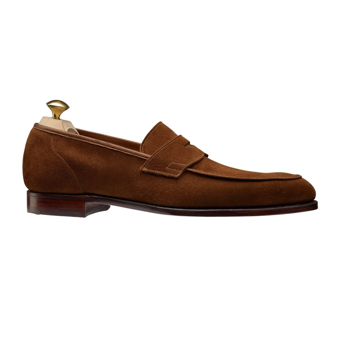 Cadogan Tobacco Calf Suede - Image 3