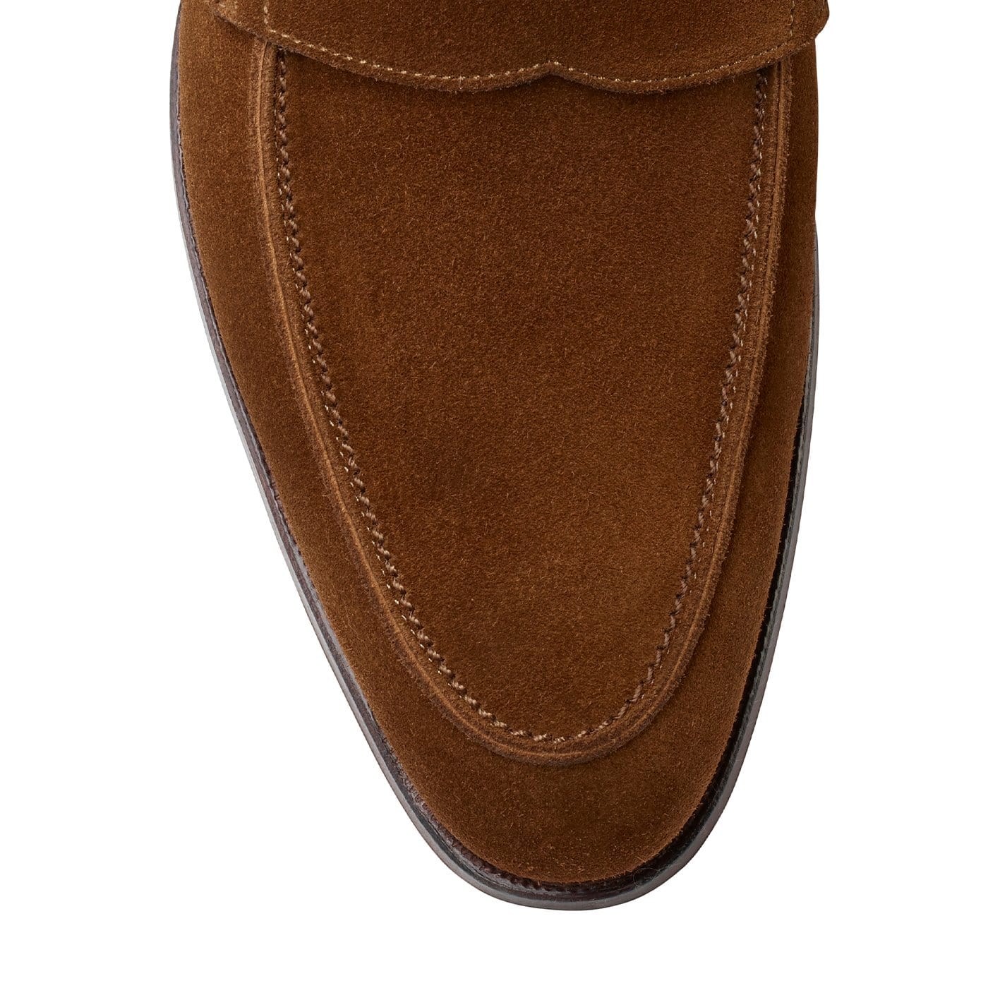 Cadogan Tobacco Calf Suede - Image 4