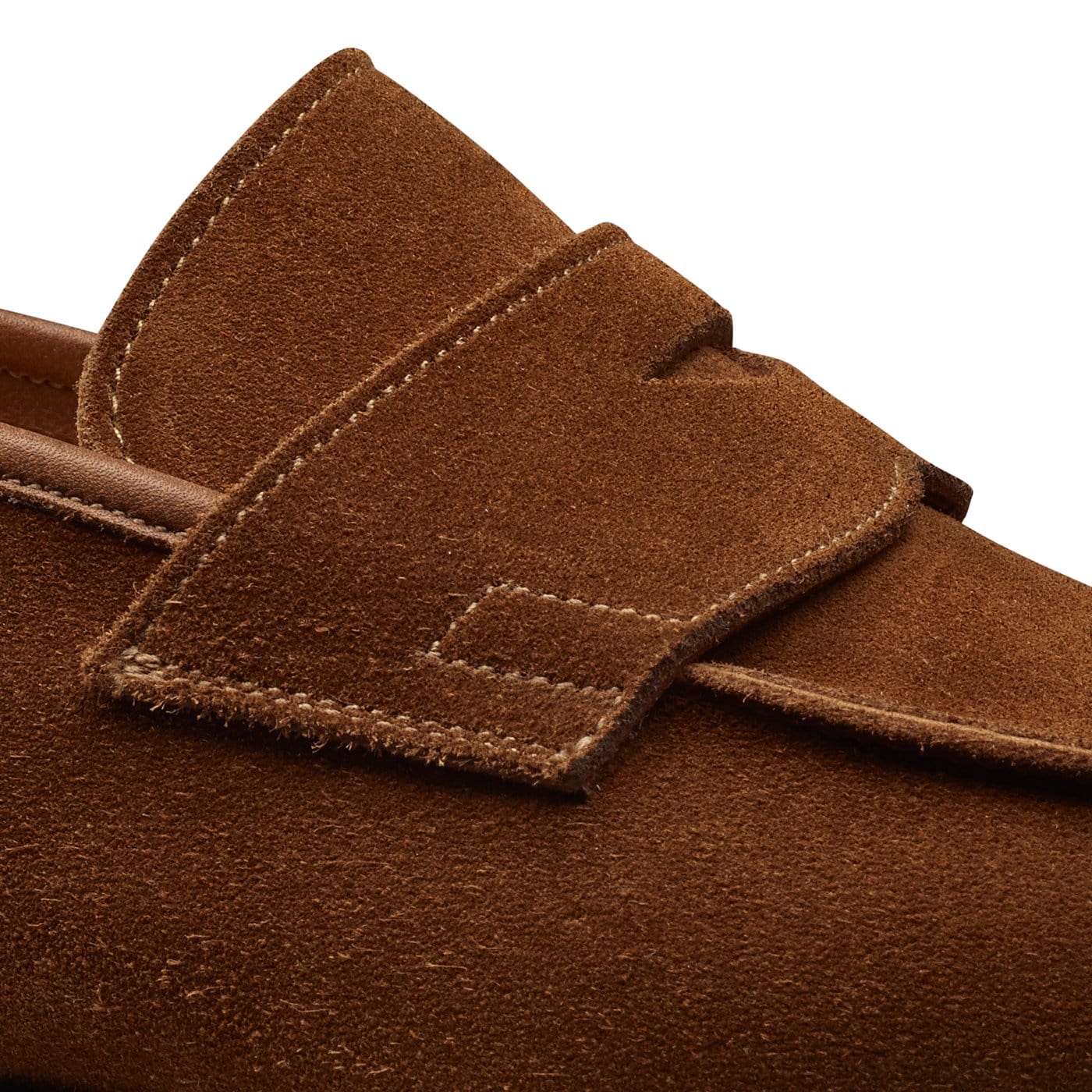 Cadogan Tobacco Calf Suede - Image 5