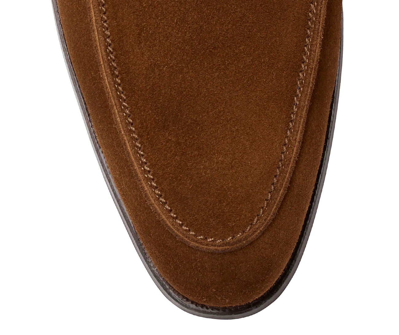 Cadogan Tobacco Calf Suede - Image 6