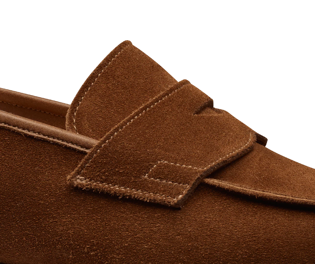 Cadogan Tobacco Calf Suede - Image 7