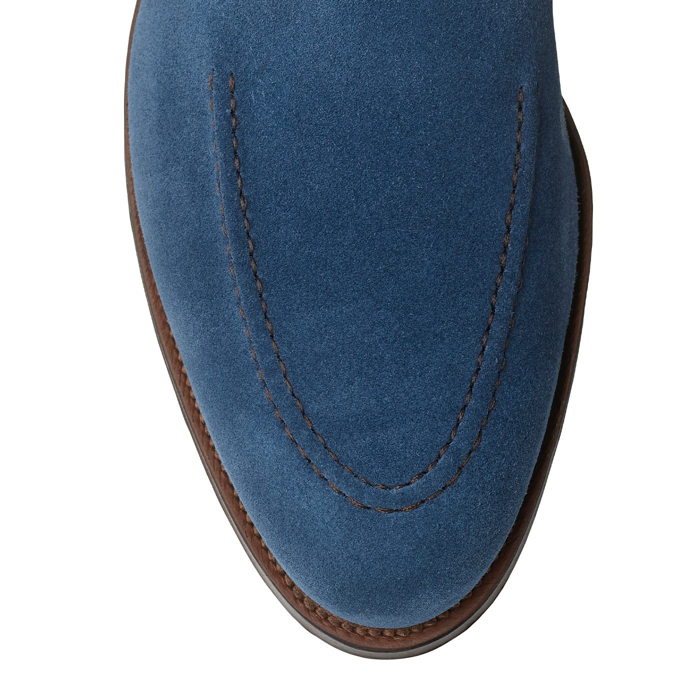 Camden Mid Blue Suede - Image 4