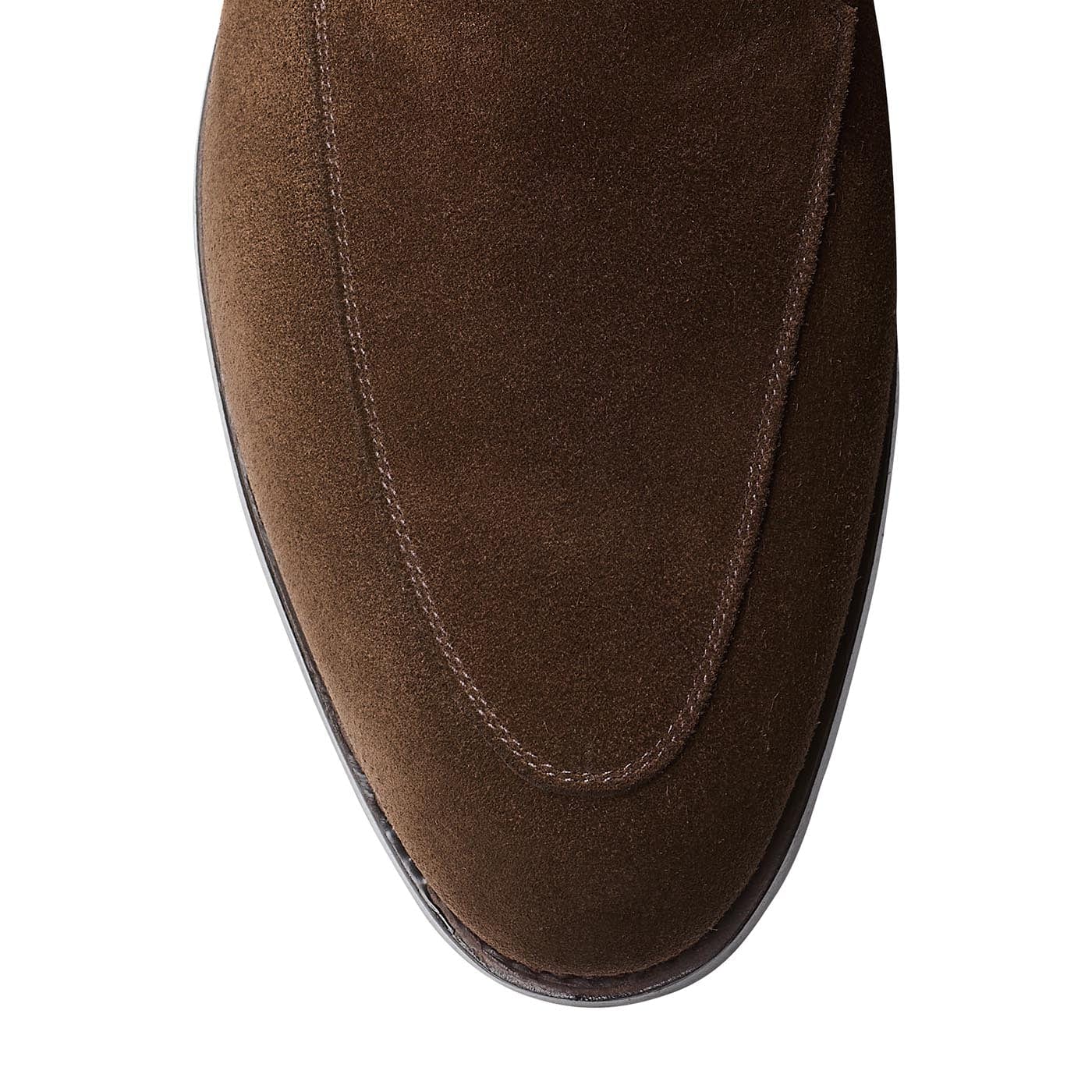 Cannes Dark Brown Calf Suede - Image 4