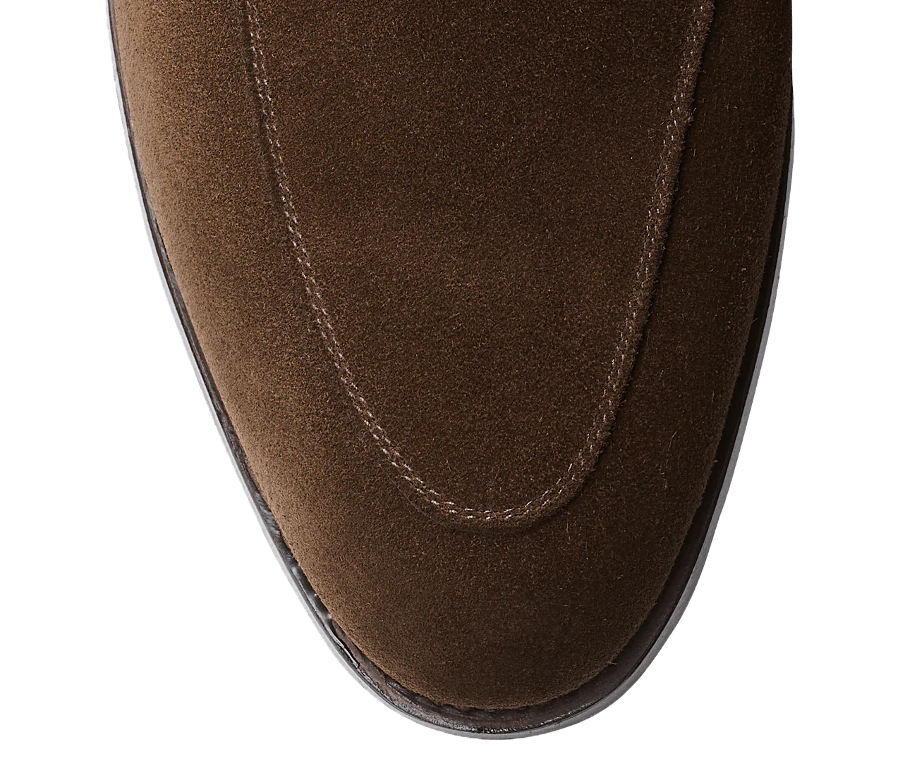 Cannes Dark Brown Calf Suede - Image 6