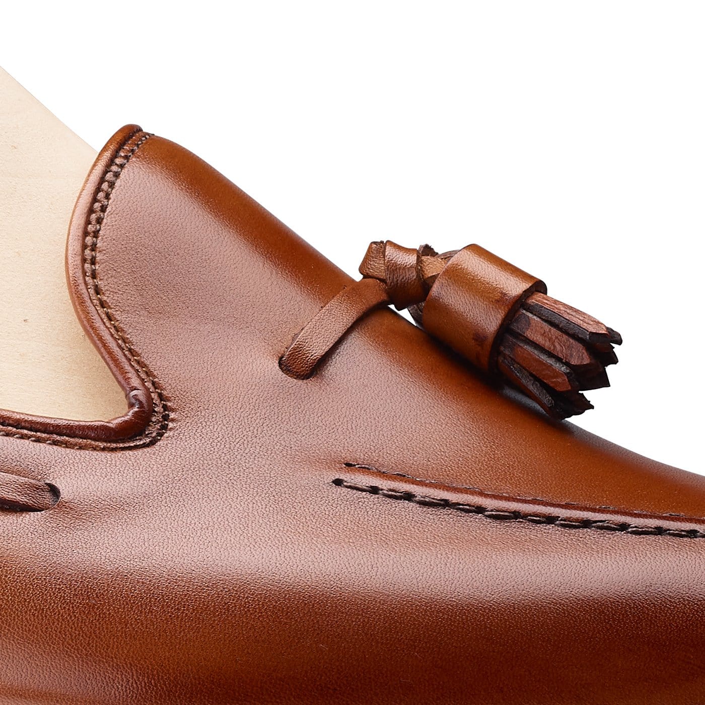 Carly Tan Burnished Calf - Image 5