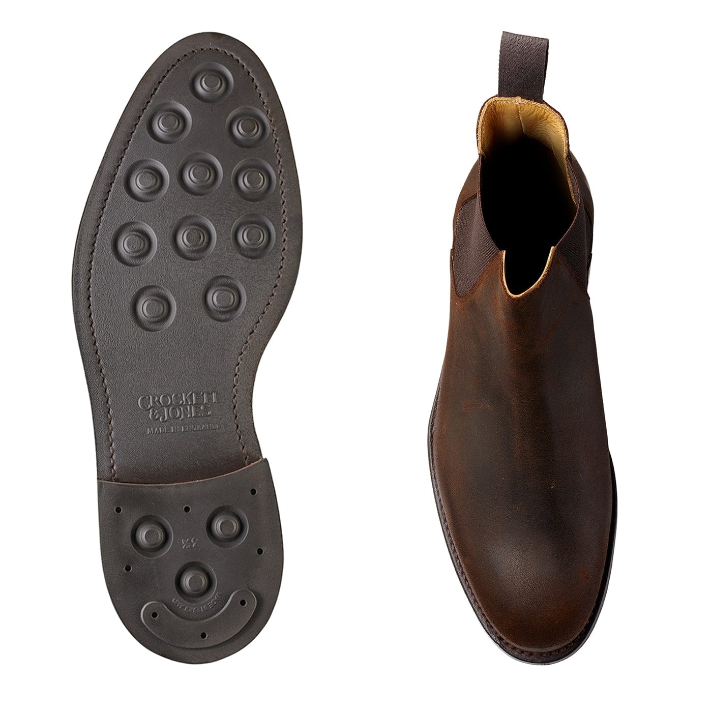 Chelsea 5 Dark Brown Rough-Out Suede (G Fitting) - Image 2