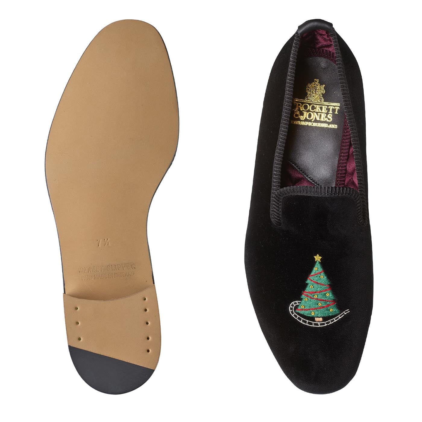 Christmas Tree Black Velvet - Image 2