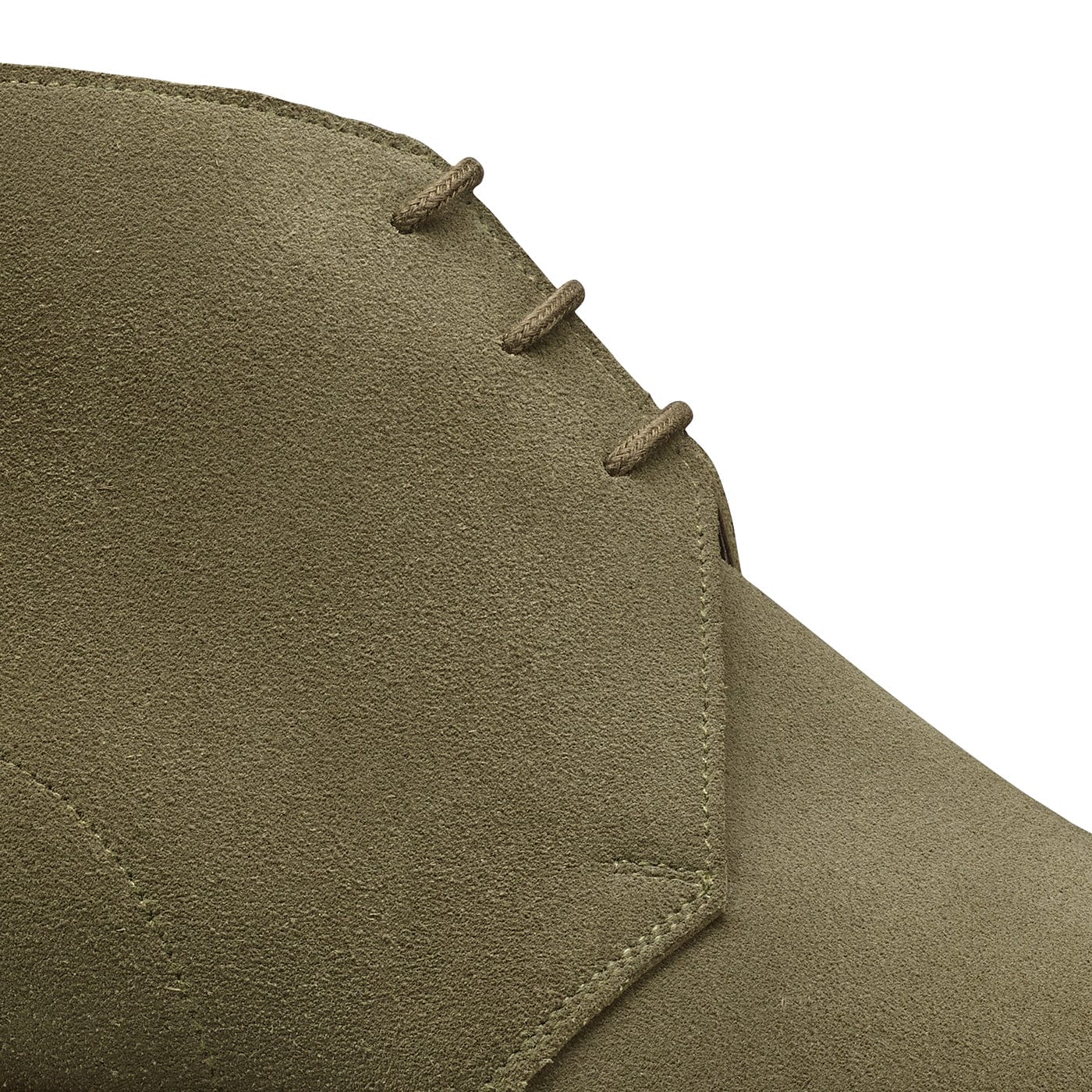 Chukka 4 Olive Reverse Butt Suede - Image 5