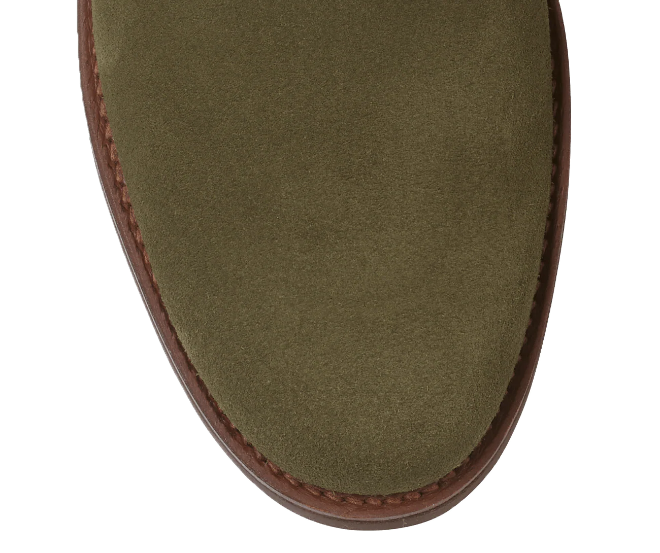 Chukka 4 Olive Reverse Butt Suede - Image 6