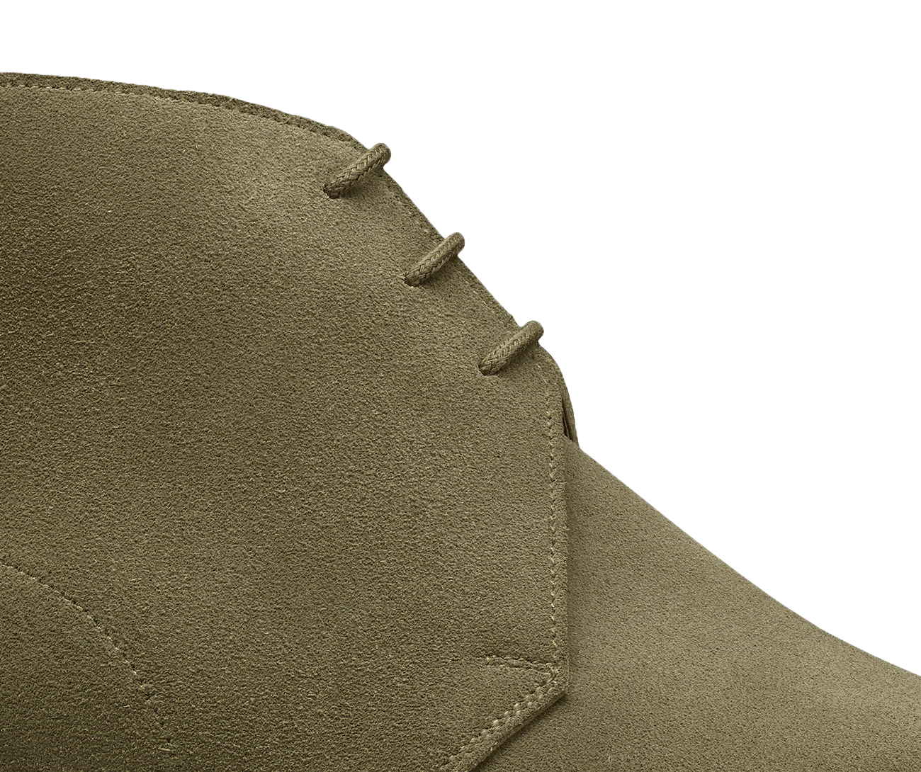 Chukka 4 Olive Reverse Butt Suede - Image 7
