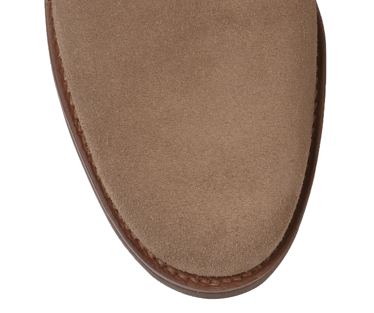 Chukka 4 Taupe Reverse Butt Suede - Image 6