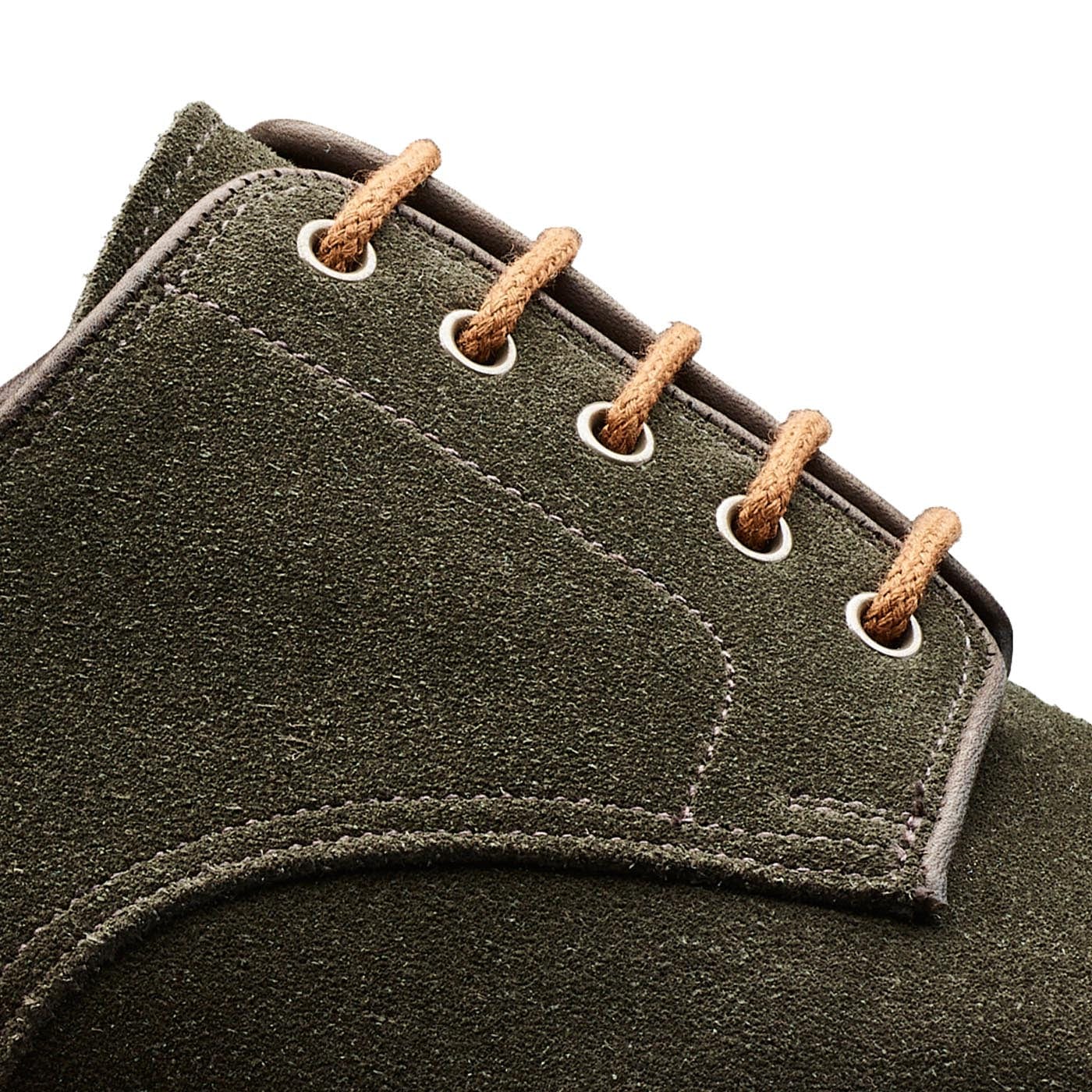 Cornell Earth Green Suede - Image 5