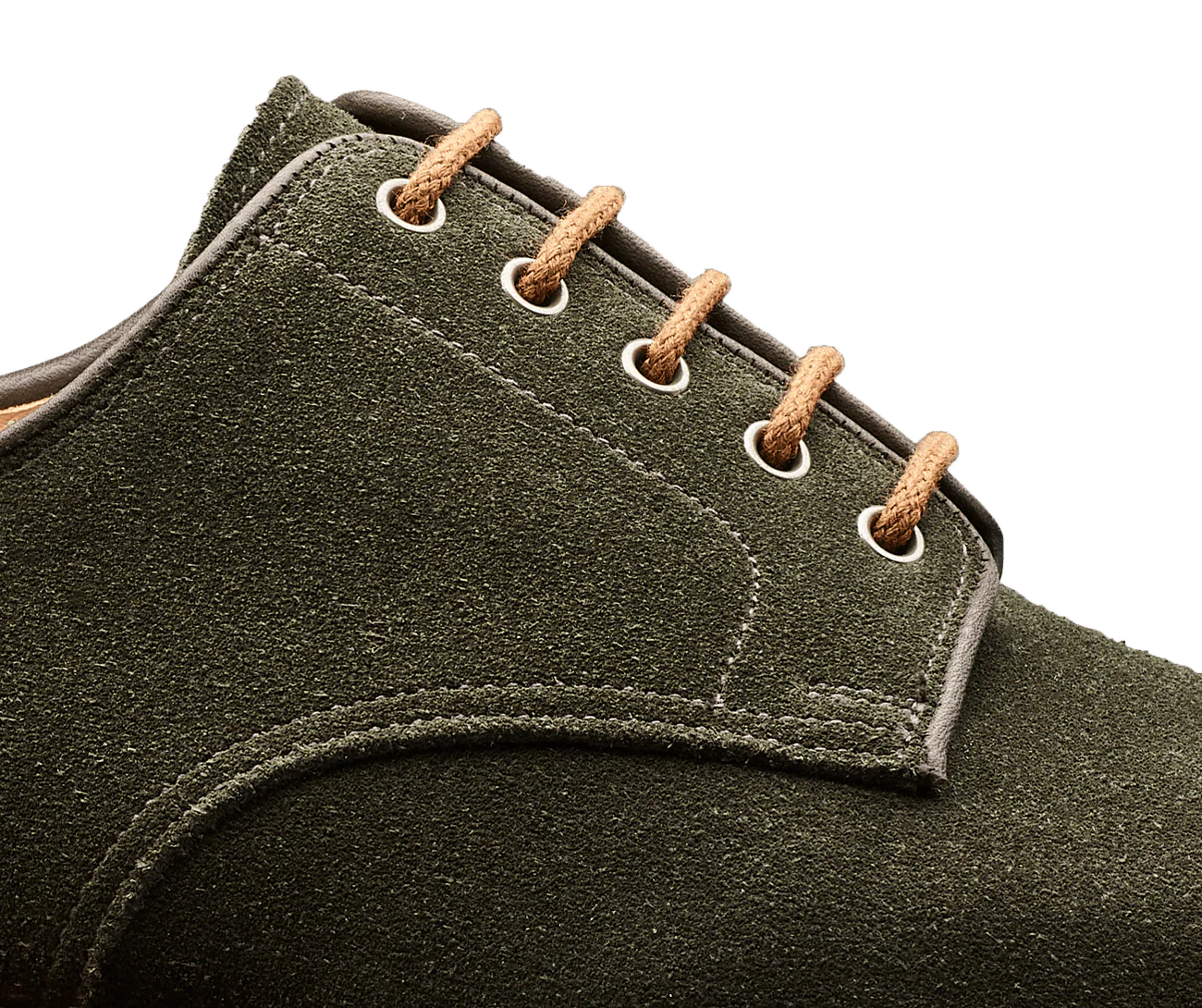 Cornell Earth Green Suede - Image 7
