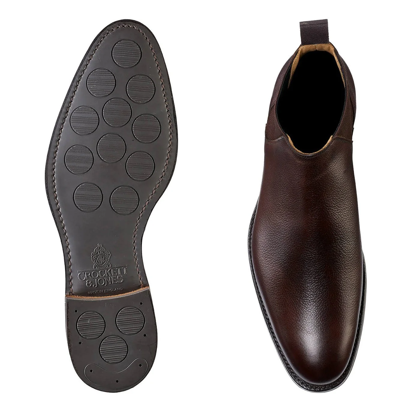 Cranton Dark Brown Pebble Grain - Image 2