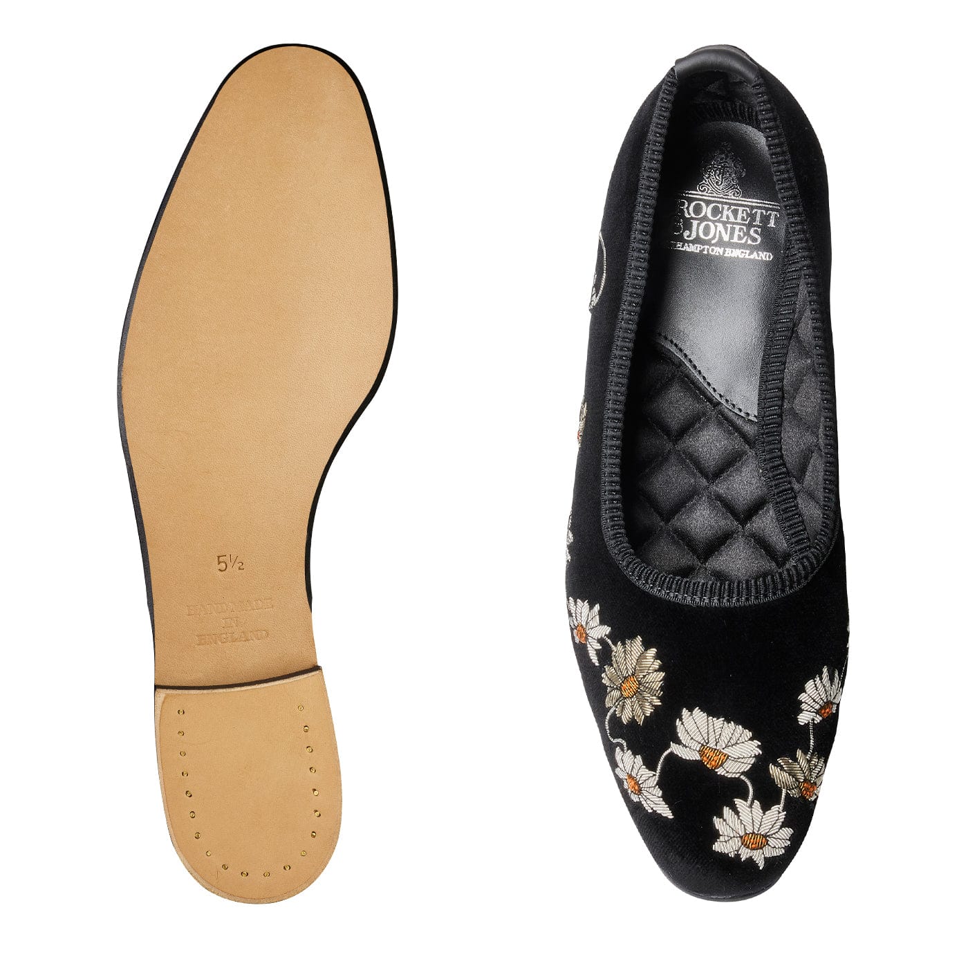Daisy Chain Black Velvet - Image 2