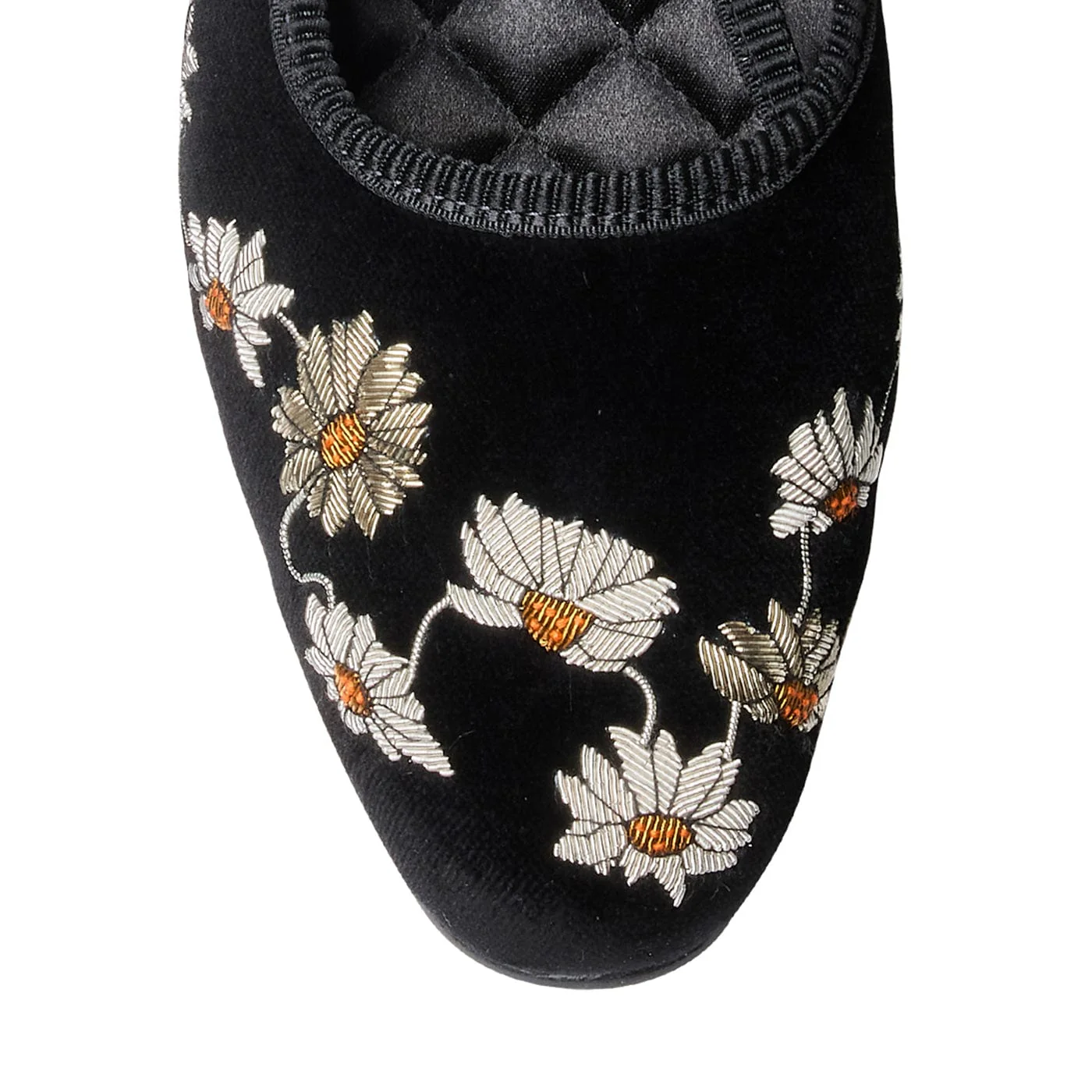 Daisy Chain Black Velvet - Image 4