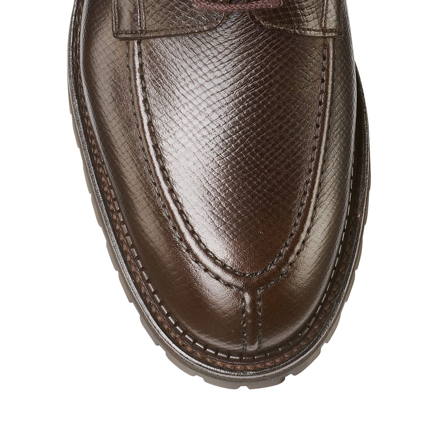 Denver Dark Brown Hatch Grain - Image 4