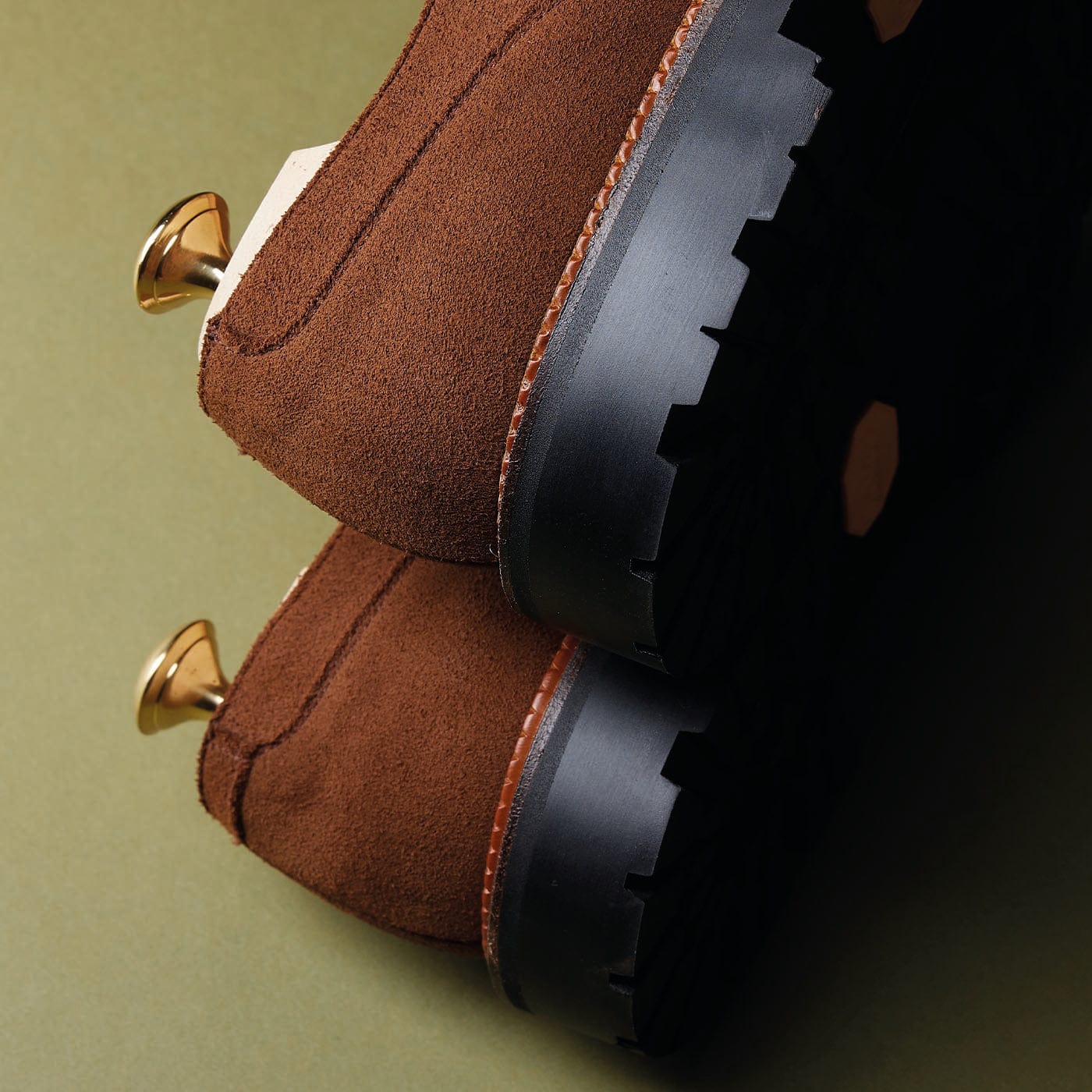 Denver Tobacco Deer Skin Suede - Image 6