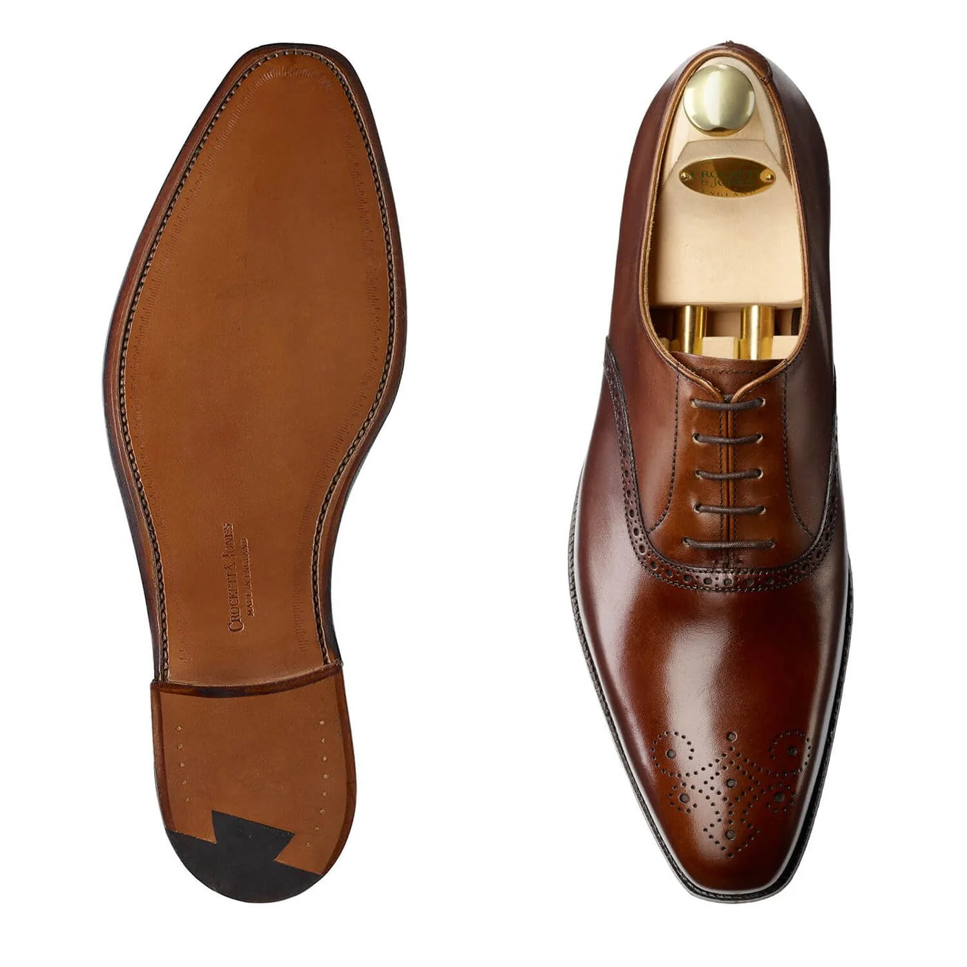 Edgware Dark Brown Burnished Calf - Image 2