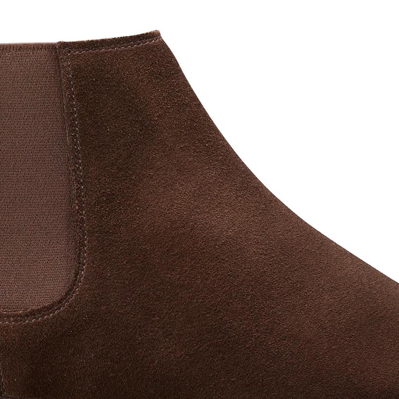 Elgin Dark Brown Suede - Image 5