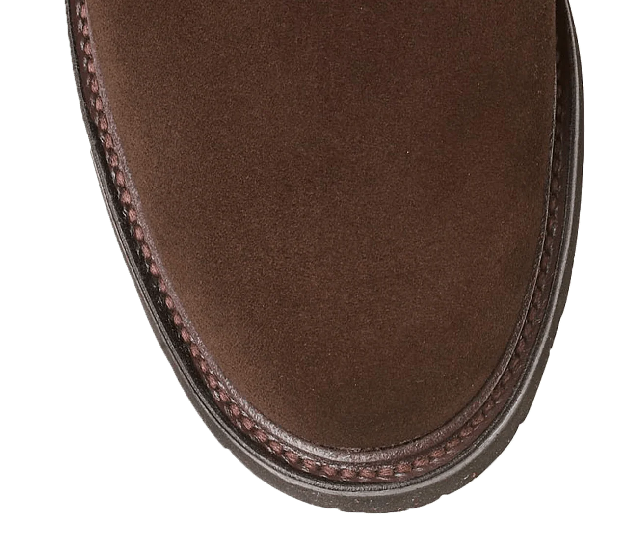 Elgin Dark Brown Suede - Image 6