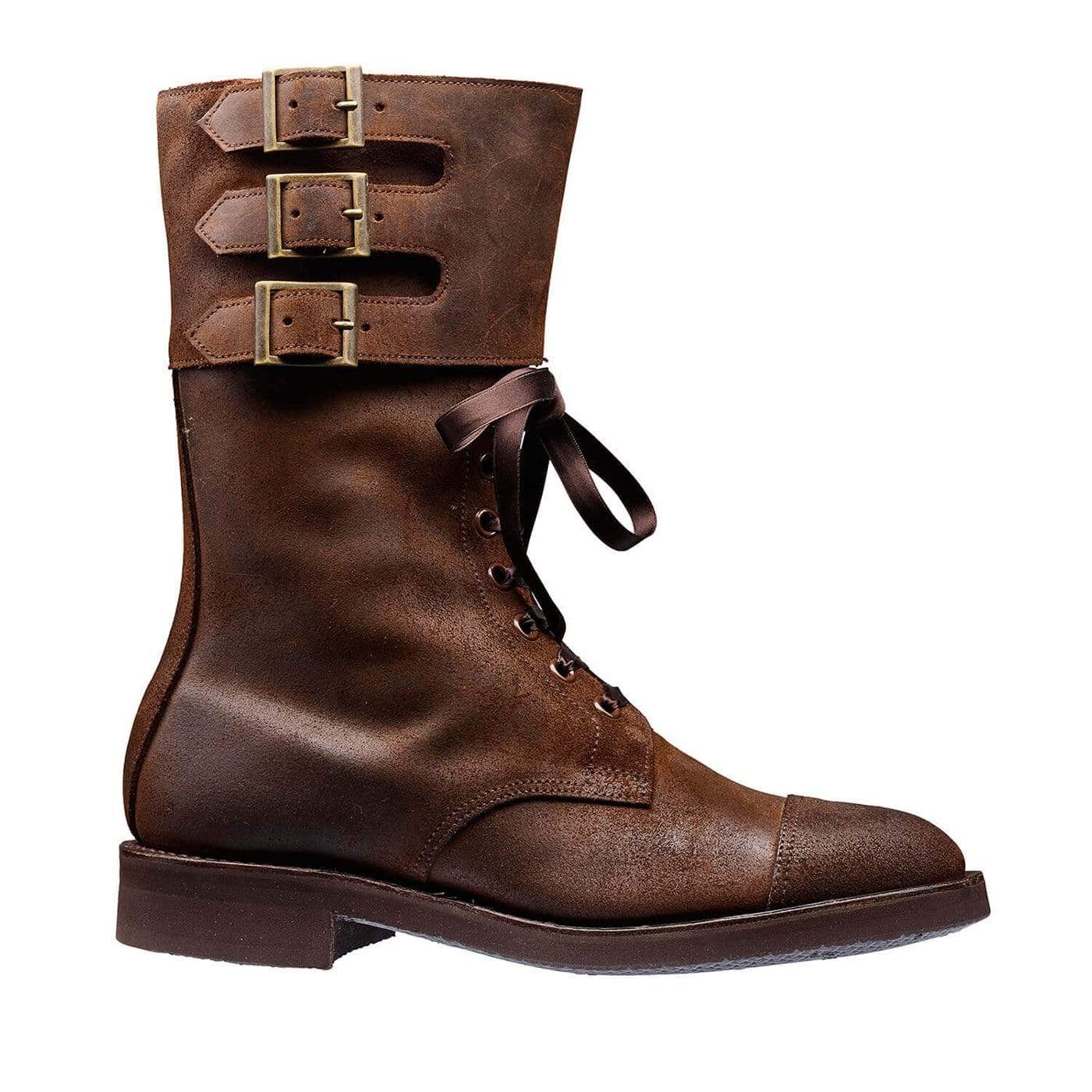 Ella Dark Brown Rough-Out Suede - Image 3