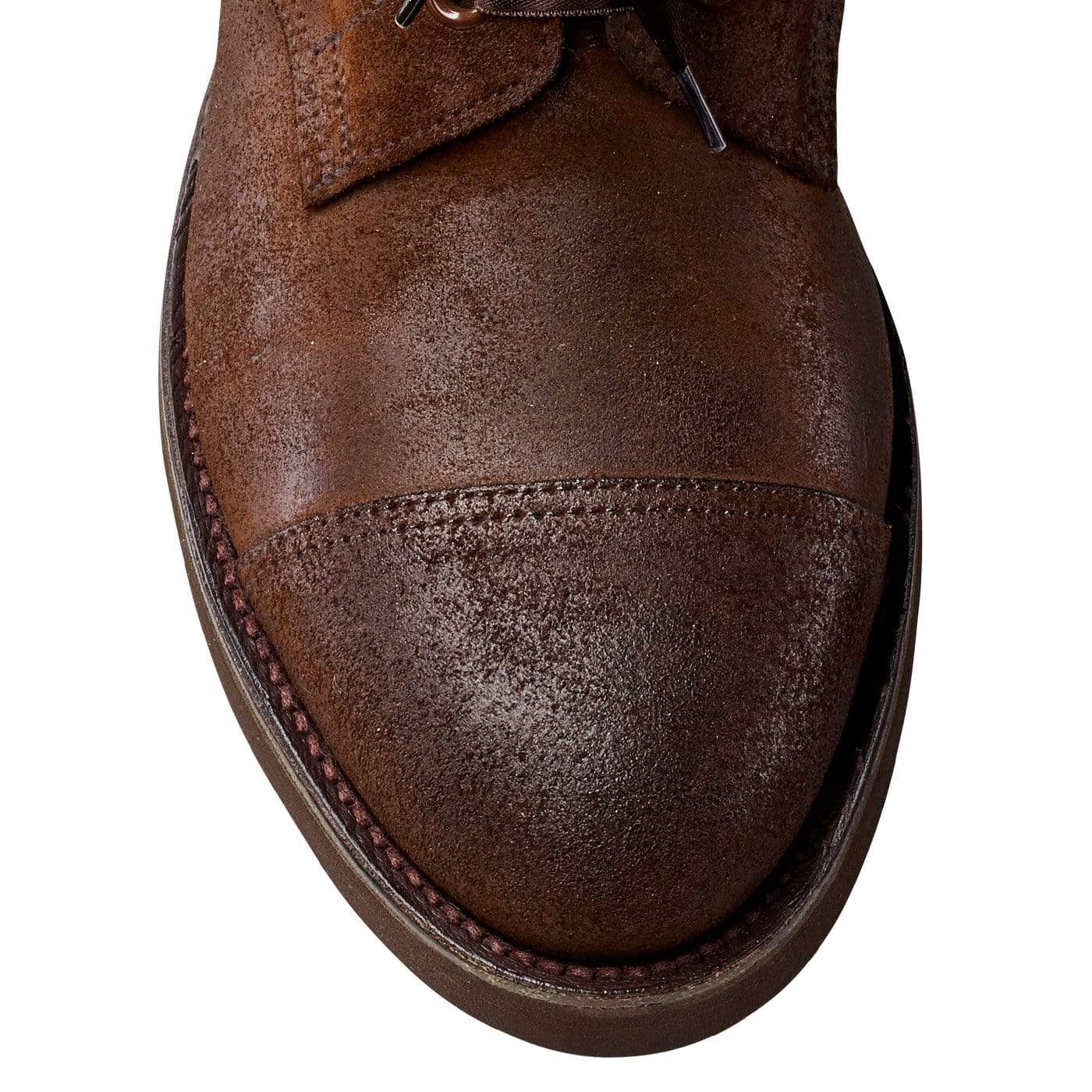 Ella Dark Brown Rough-Out Suede - Image 4