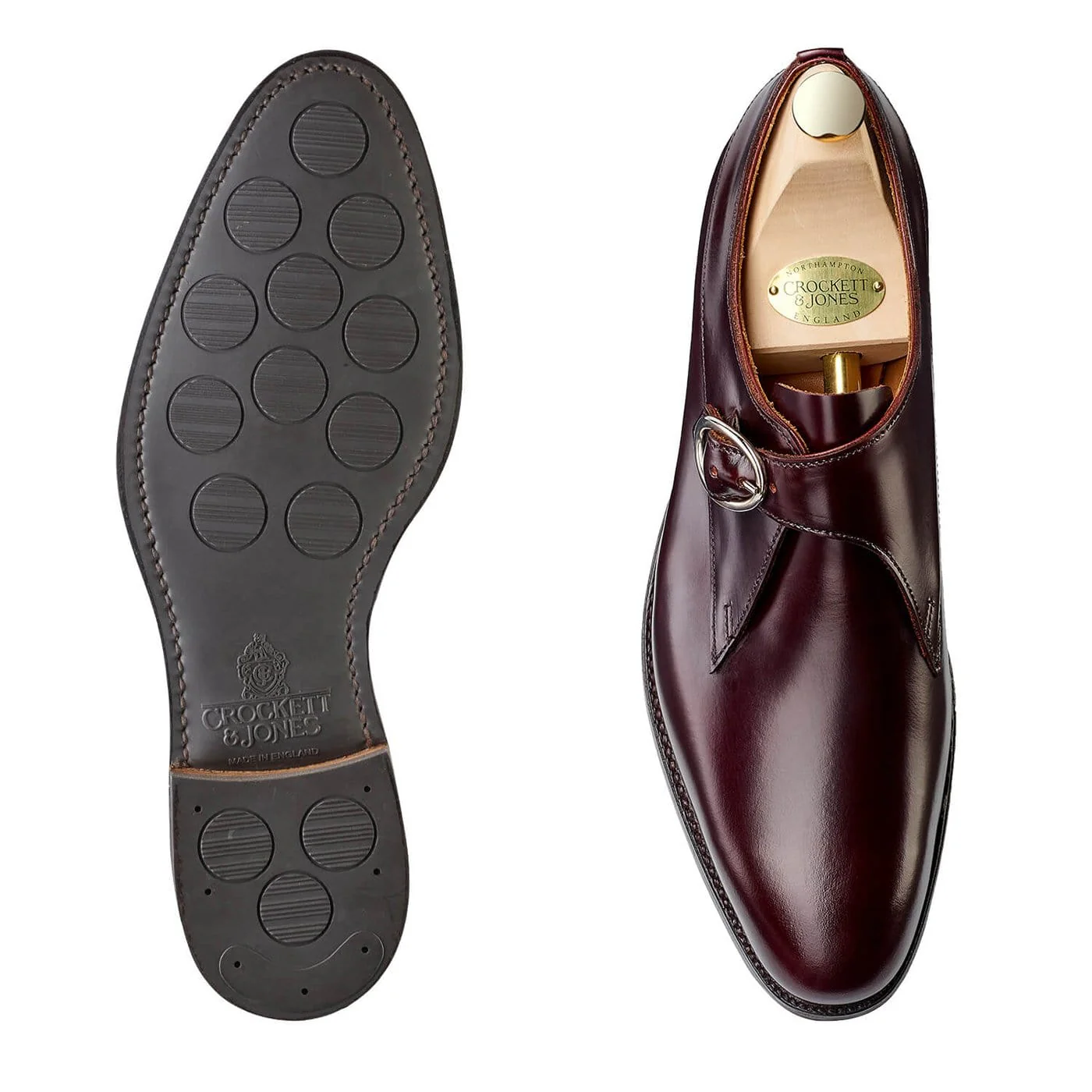 Emily Burgundy Cavalry Calf - Image 2