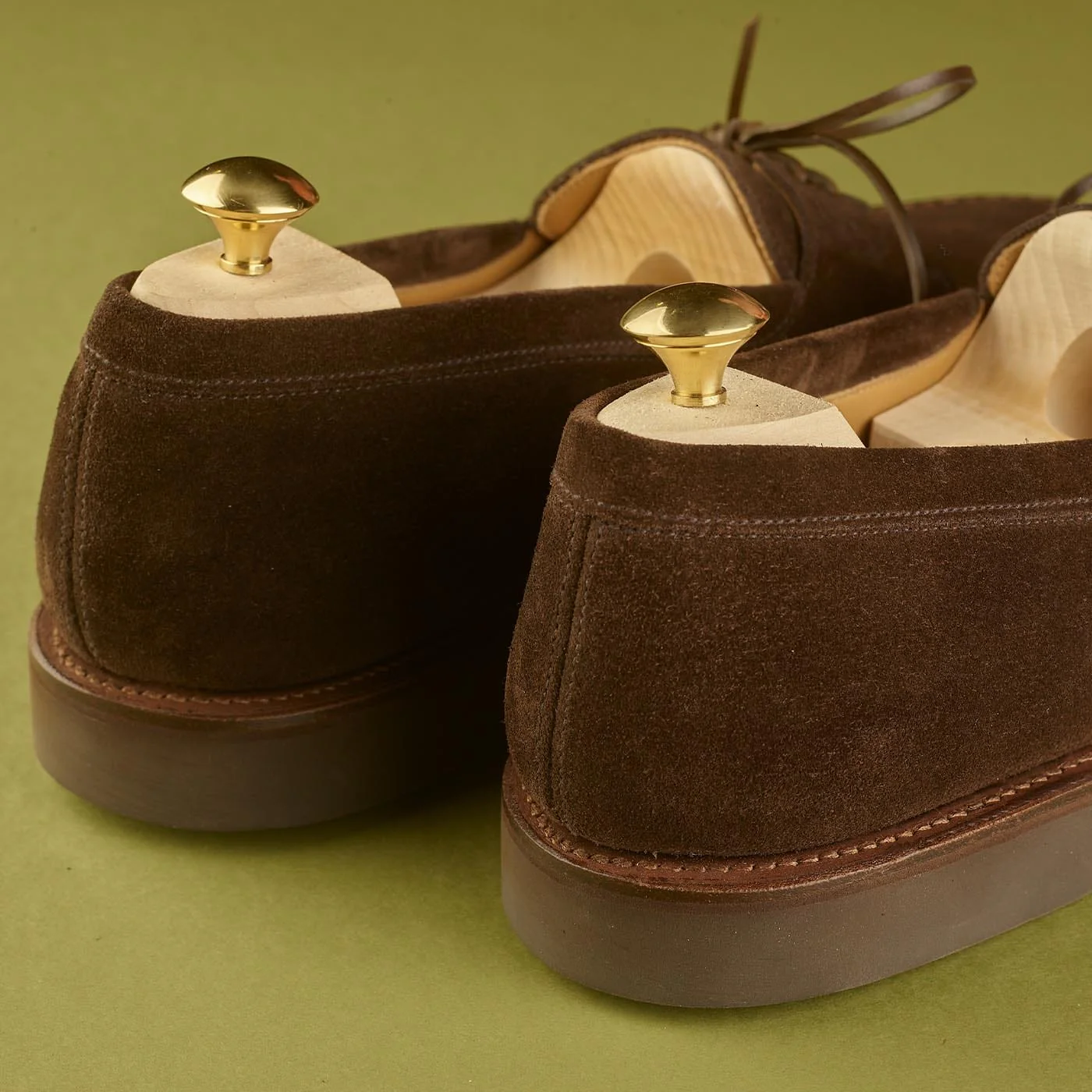 Falmouth Dark Brown Suede - Image 4