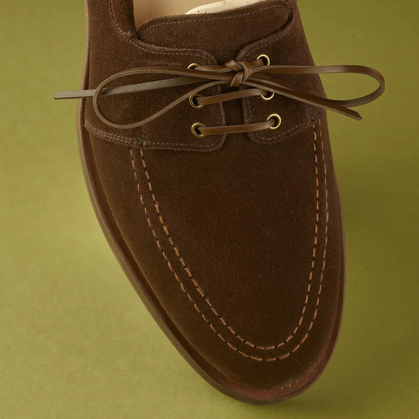 Falmouth Dark Brown Suede - Image 5