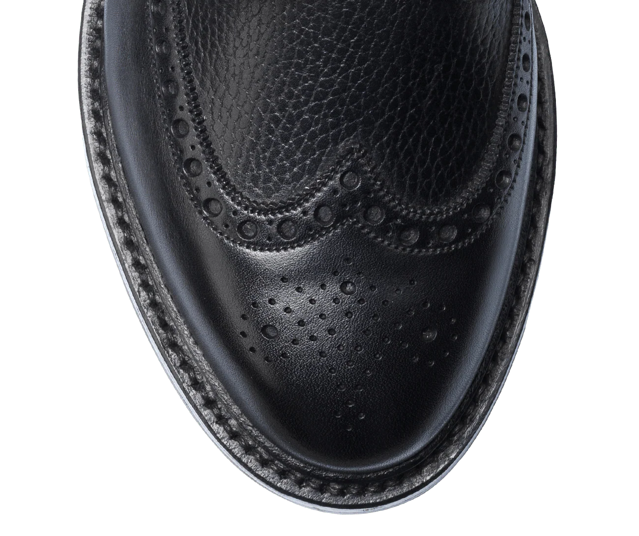 Grace 2 Black Calf & Black Scotch Grain - Image 6