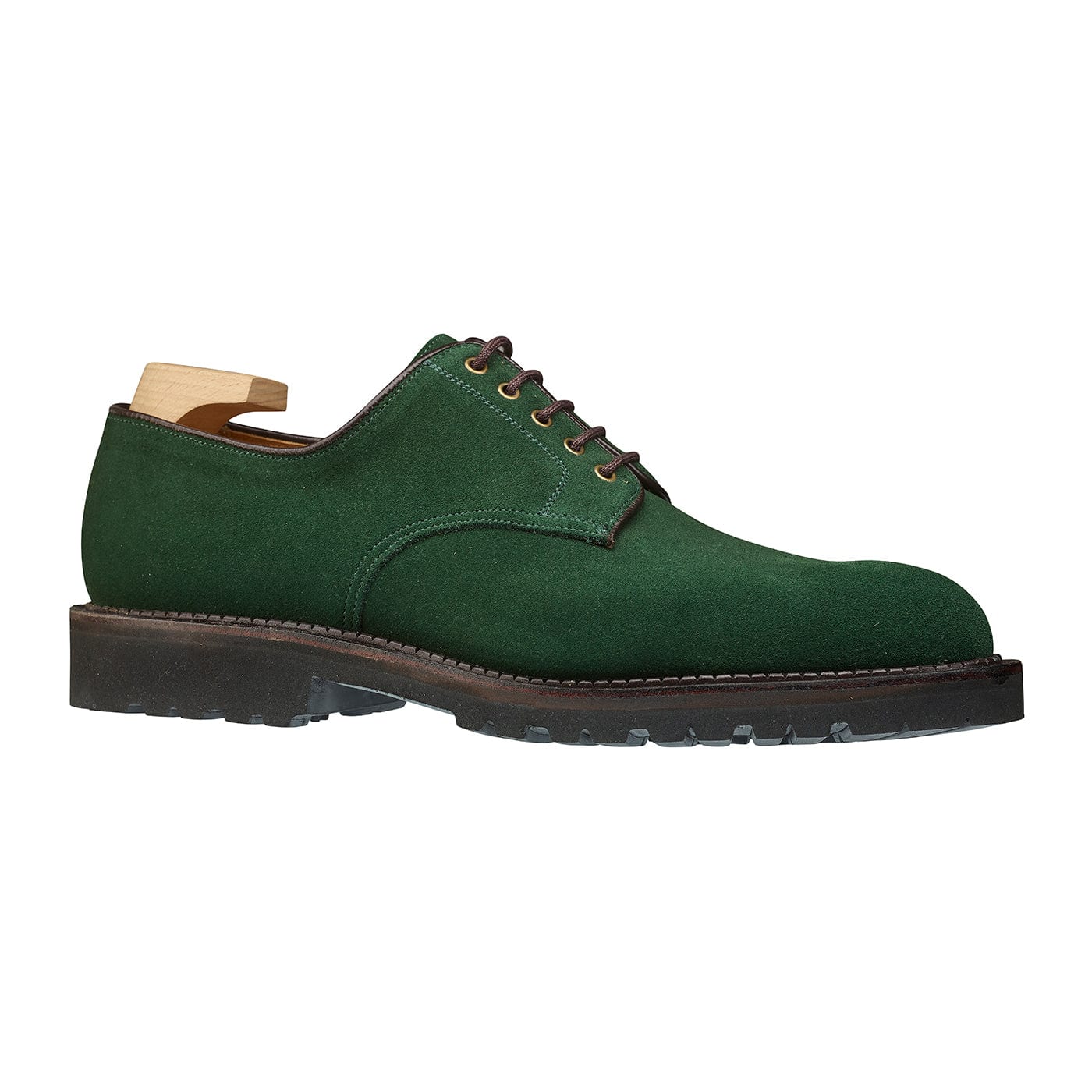 Grasmere Bottle Green Suede - Image 3