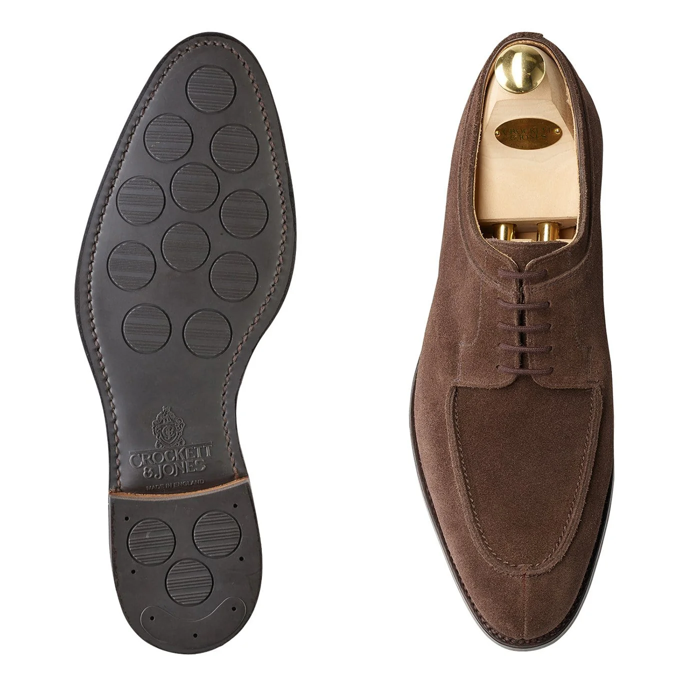 Hardwick Dark Brown Suede - Image 2