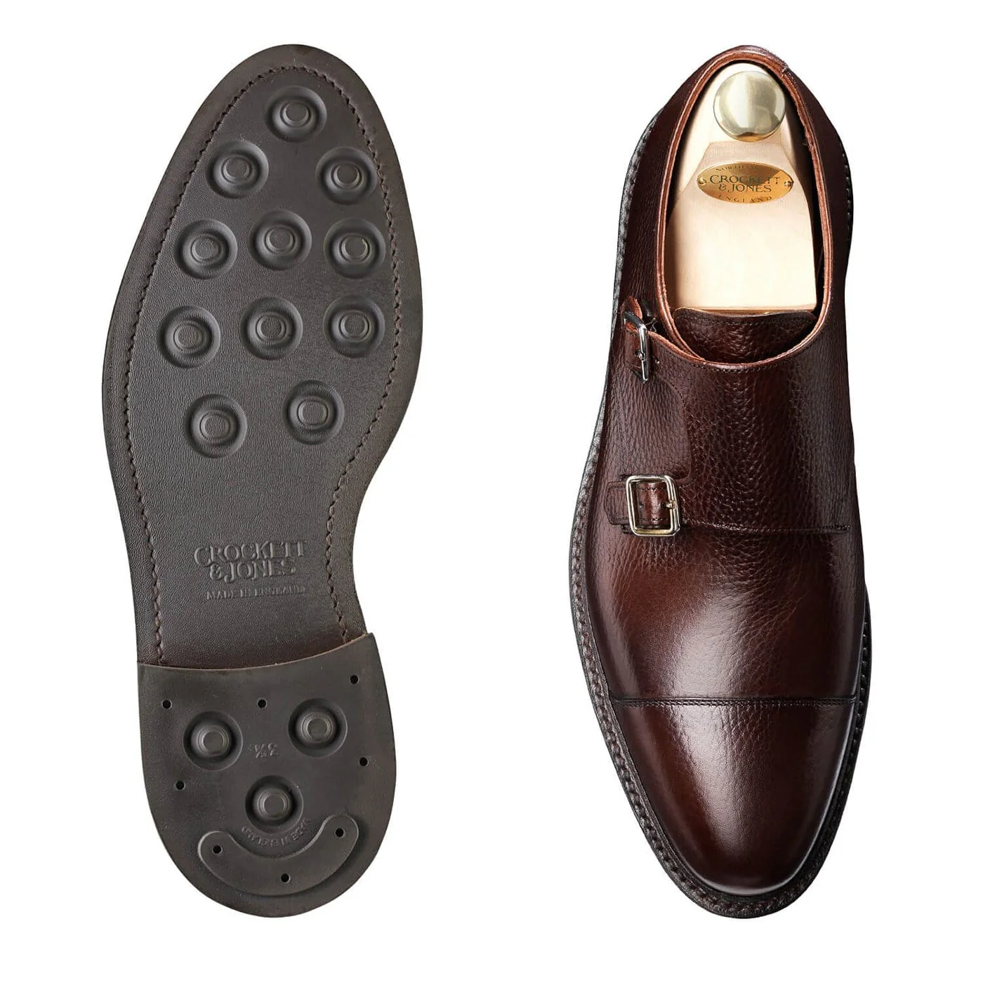 Harrogate Dark Brown Country Calf Grain - Image 2