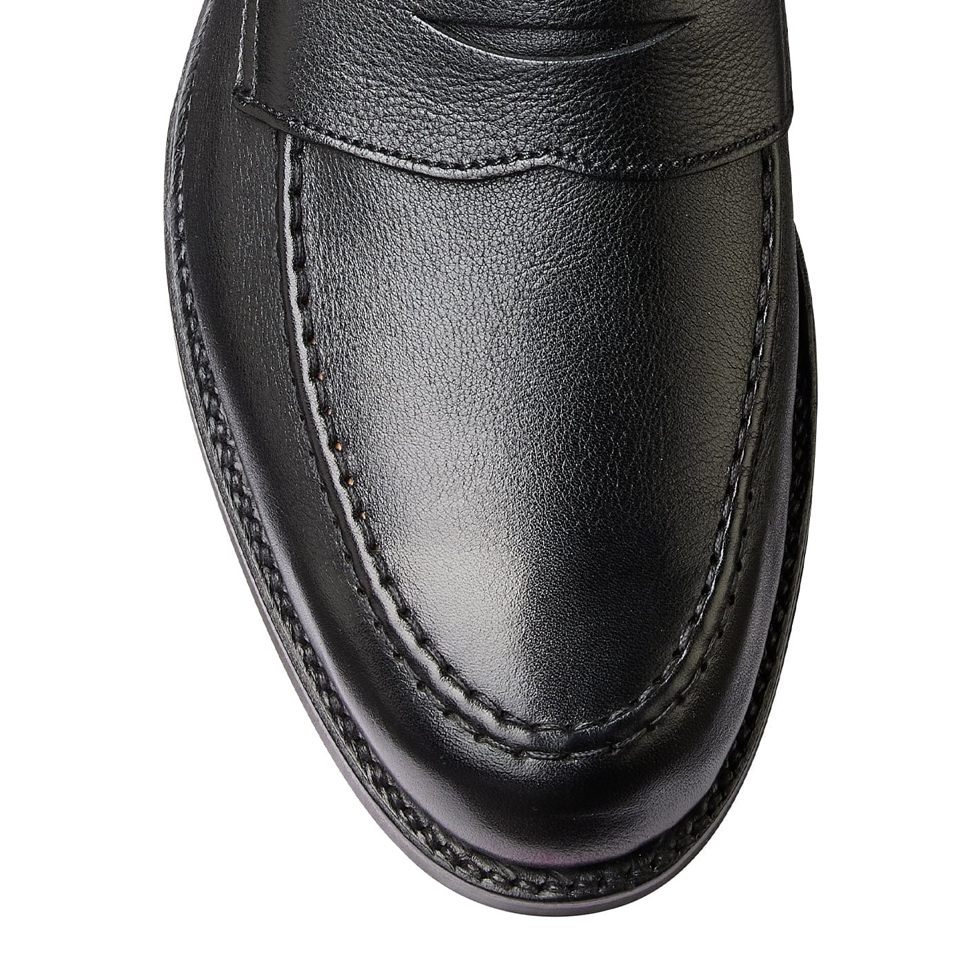 Harvard 2 Black Milled Calf - Image 4