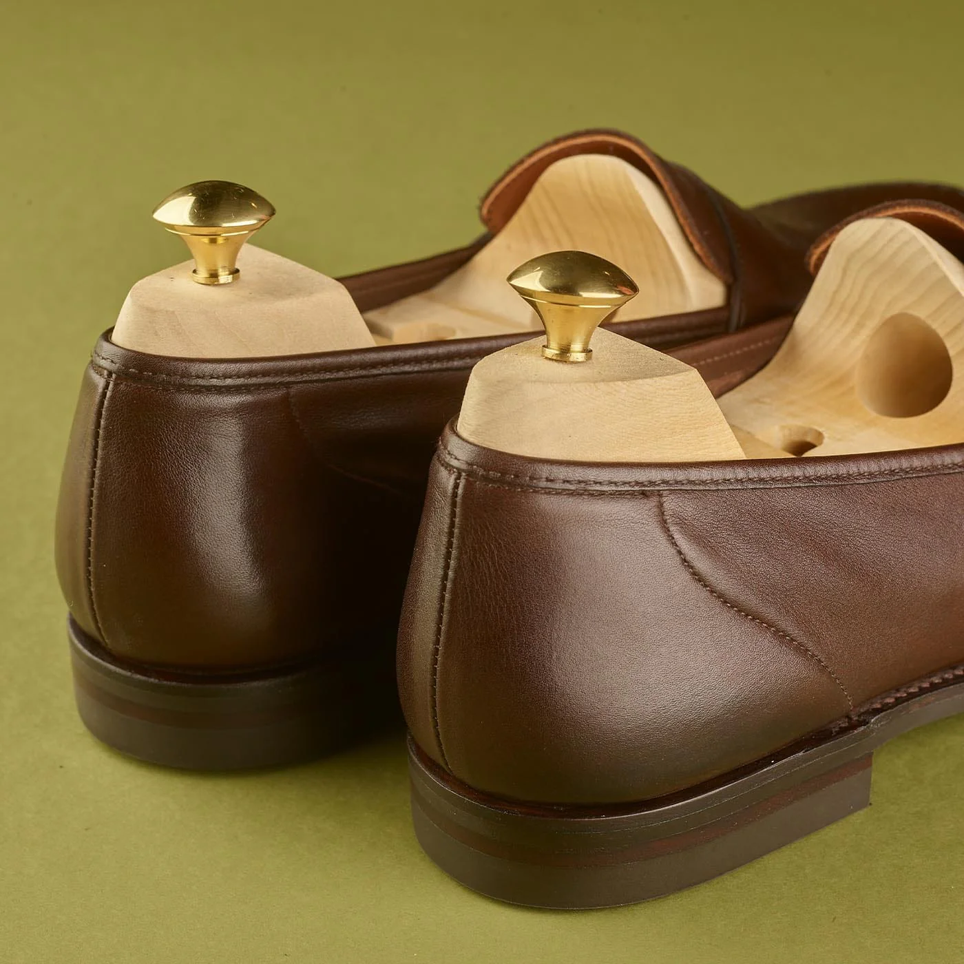 Harvard 2 Dark Brown Milled Calf - Image 3