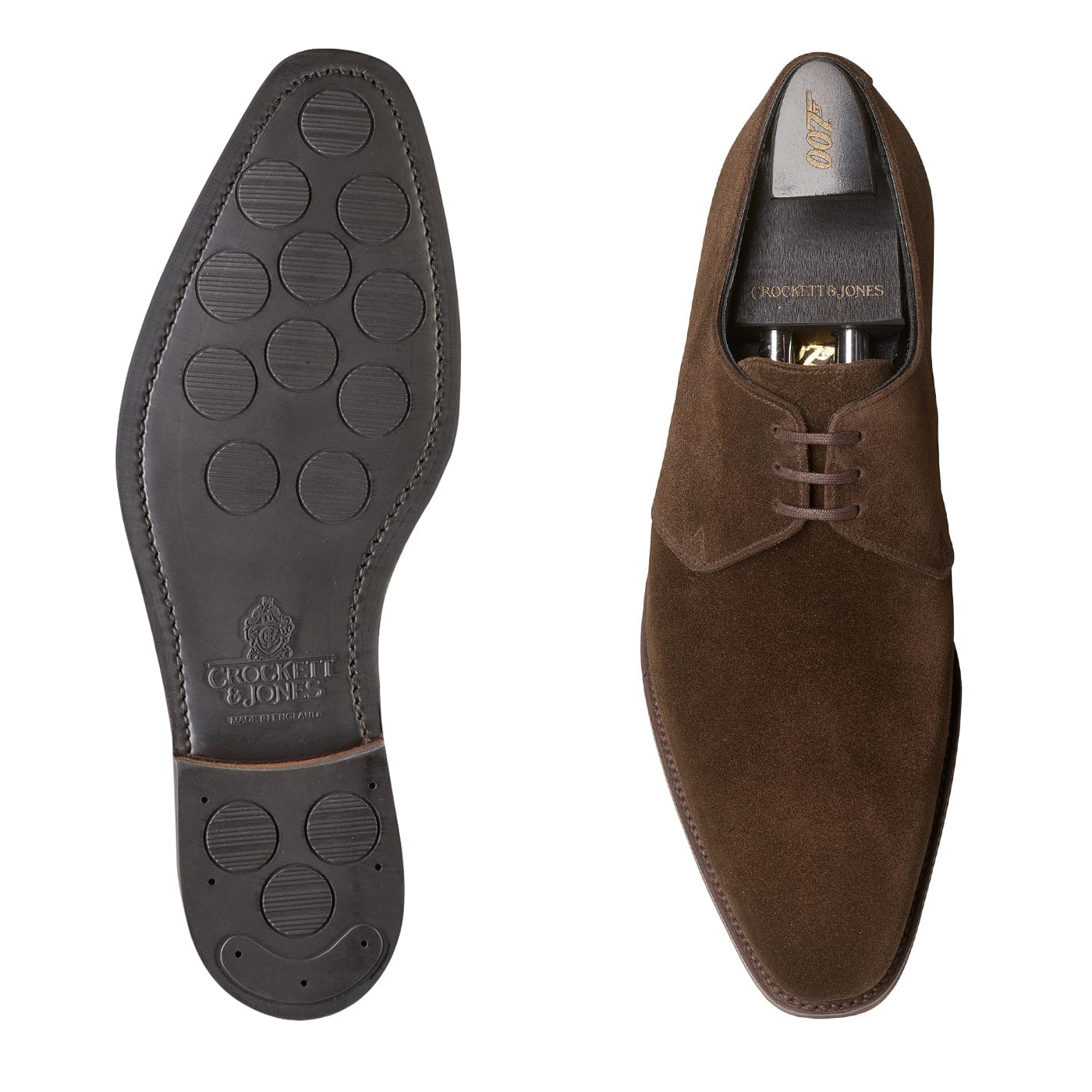 Highbury 2 Dark Brown Calf Suede - Image 2