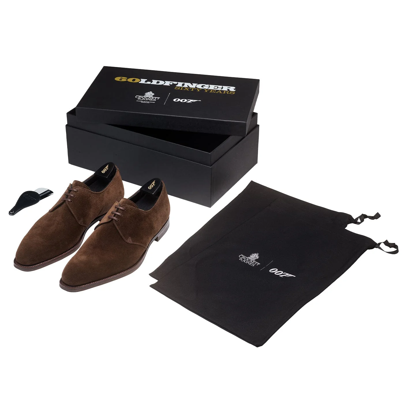 Highbury 2 Dark Brown Calf Suede - Image 4