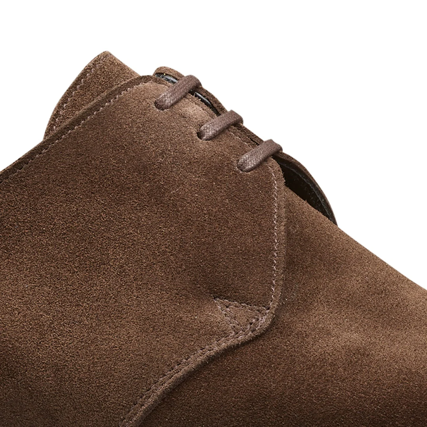 Highbury 2 Dark Brown Calf Suede - Image 8